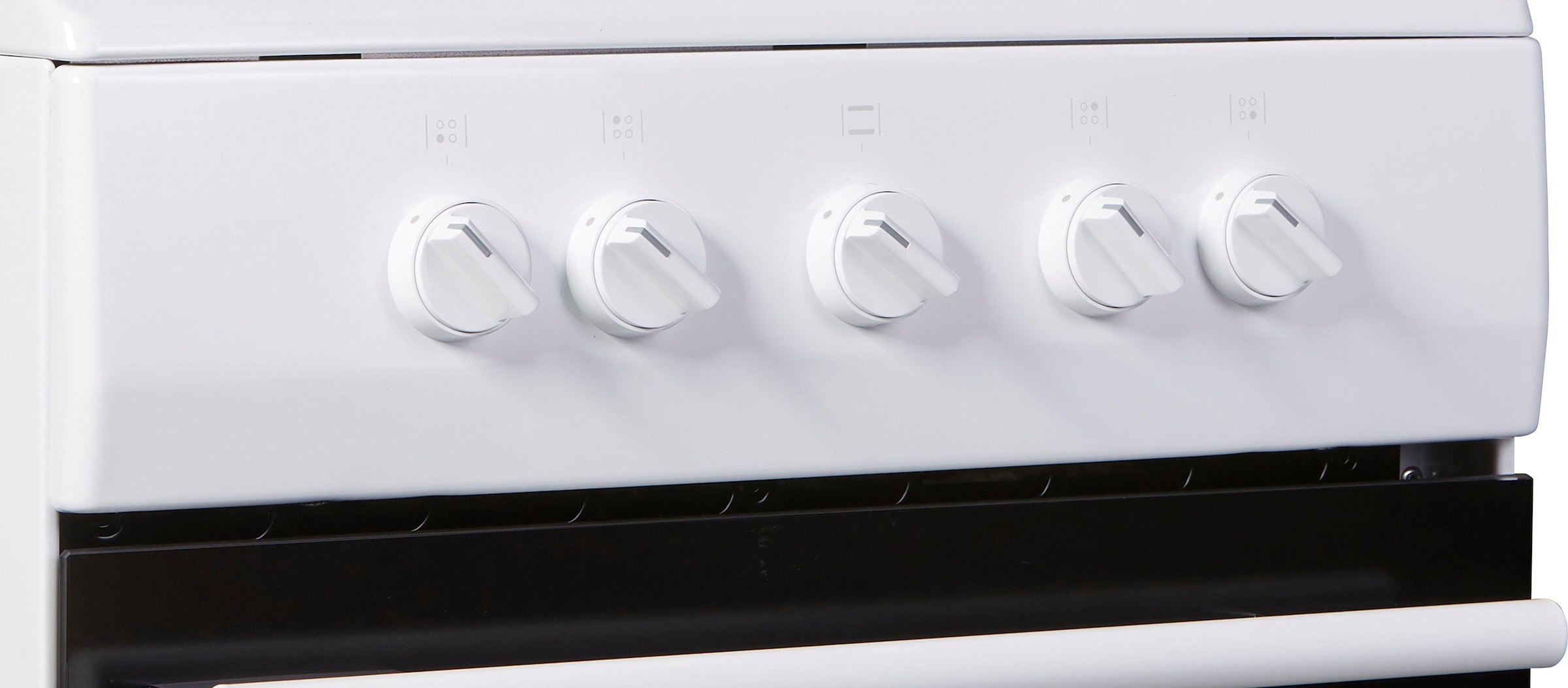 Amica Gas-Standherd »SHGG 11502 W«, Stabile Topfhalter aus Stahl, leicht abnehmbar, einfach zu reinigen.