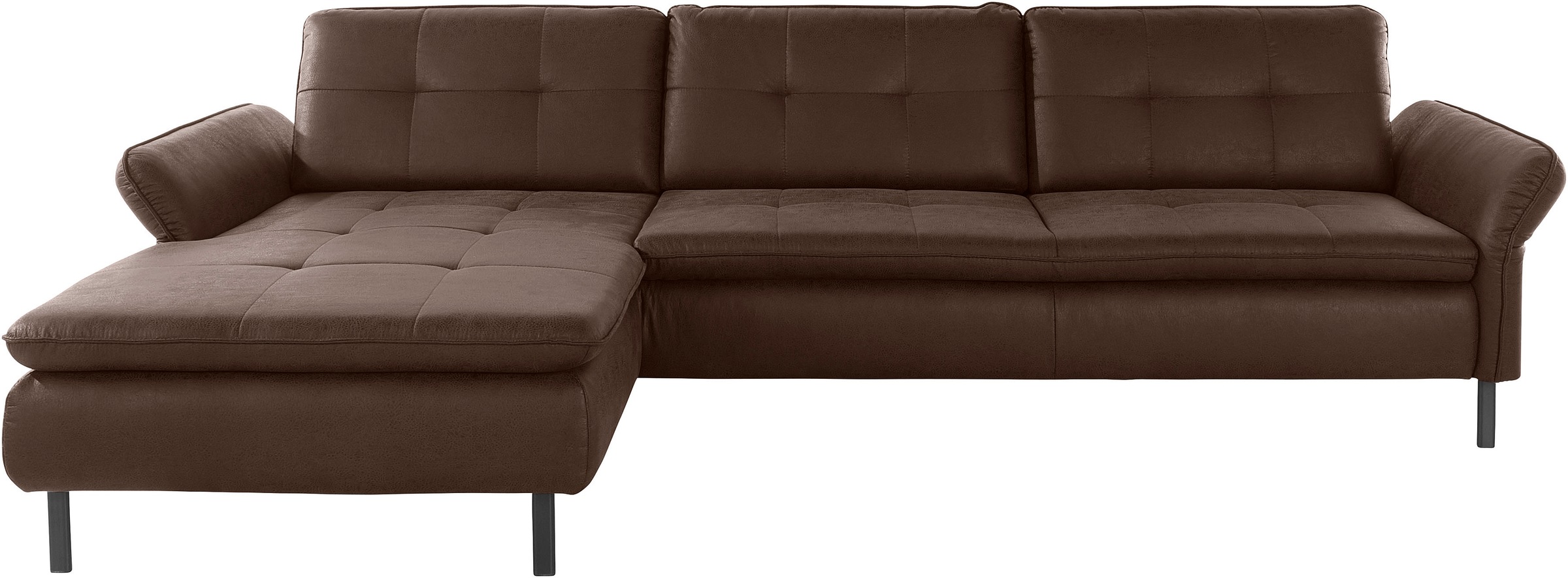 Home affaire Ecksofa »Birkholm L-Form« Armlehnverstellung, auch in Easy Cle günstig online kaufen