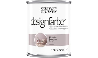 SCHÖNER WOHNEN-Kollektion Wand- und Deckenfarbe »Designfarben«, (1), 100 ml, Elegantes... kaufen