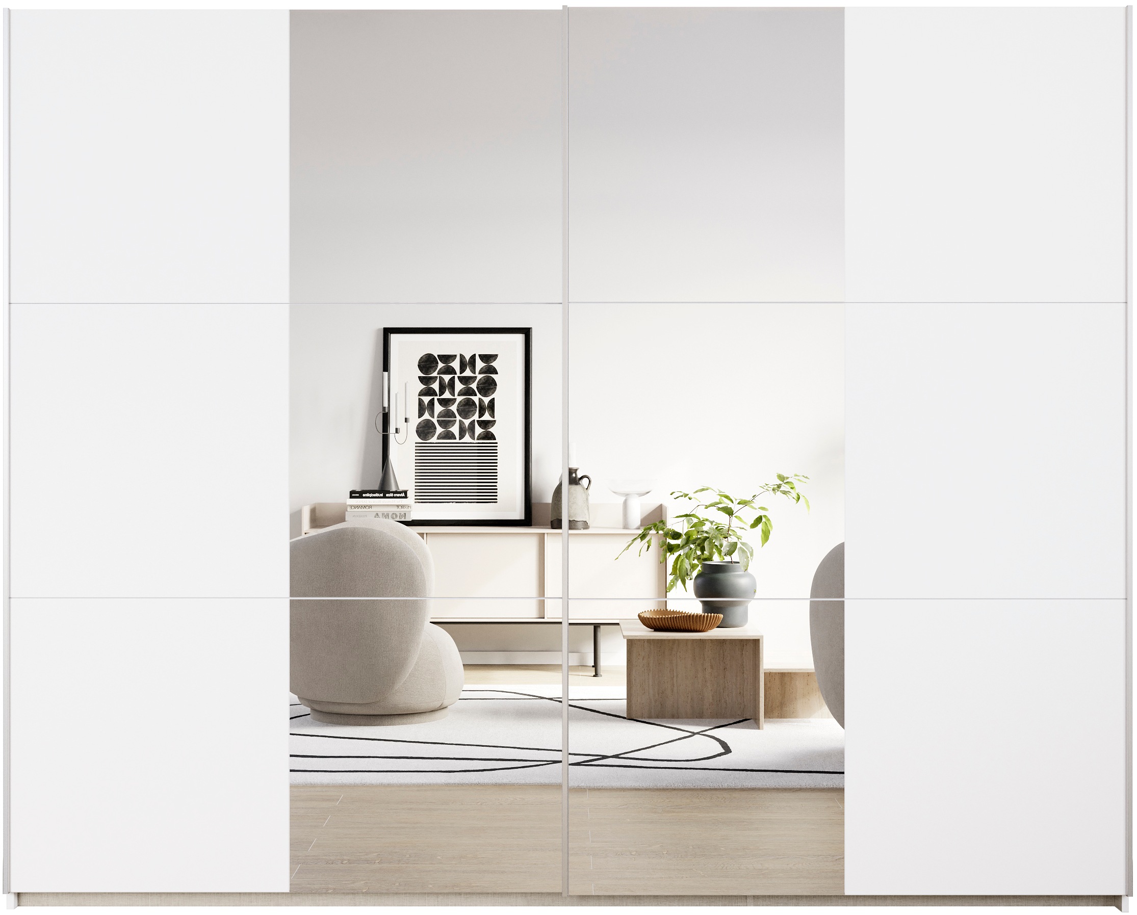 rauch Kleiderschrank »Kleiderschrank Drehtürenschrank Schrank Garderobe KRO günstig online kaufen