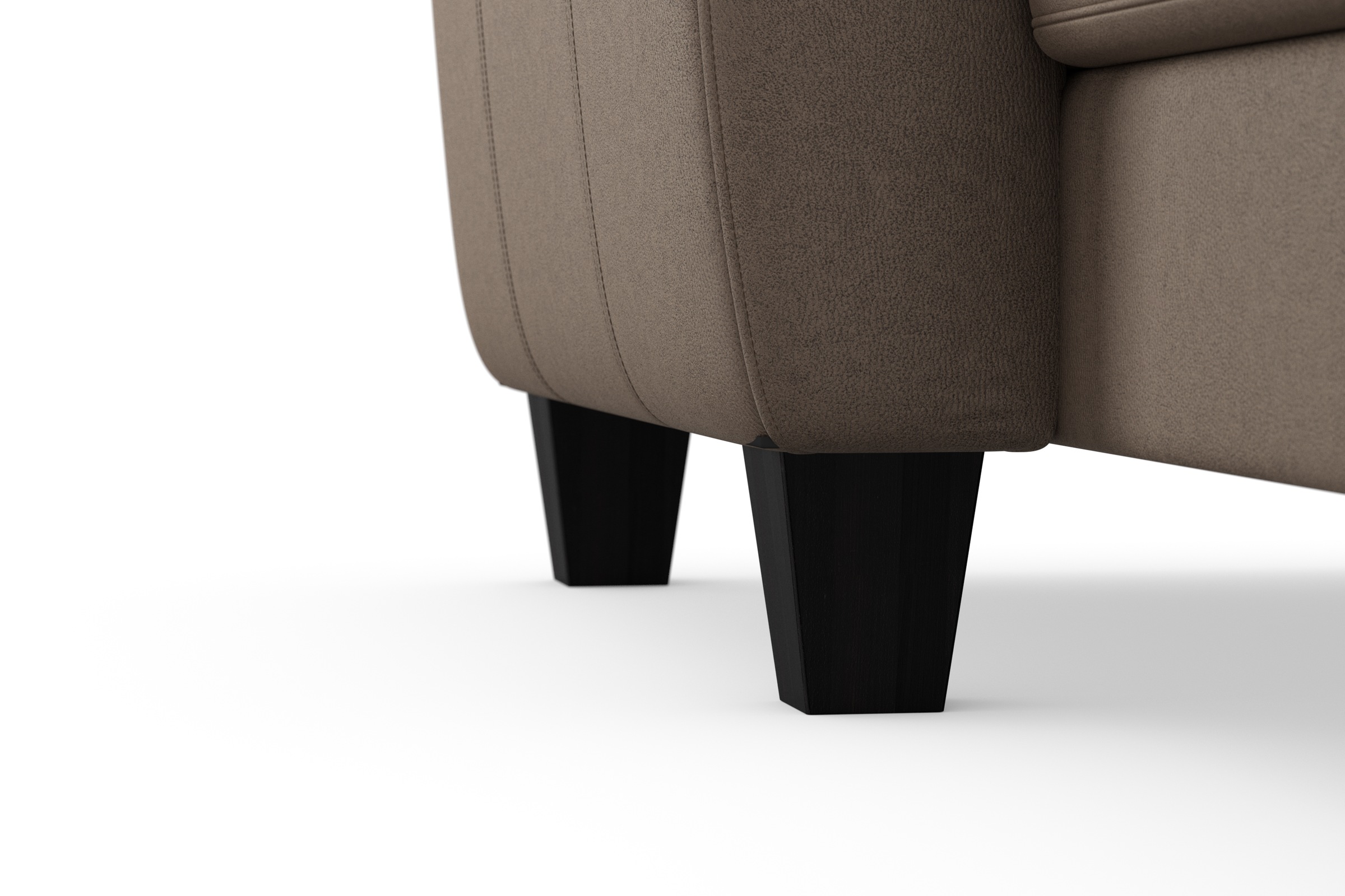 sit&more Ecksofa »Belluci L-Form«, inklusive Federkern, wahlweise mit Bettfunktion und Bettkasten