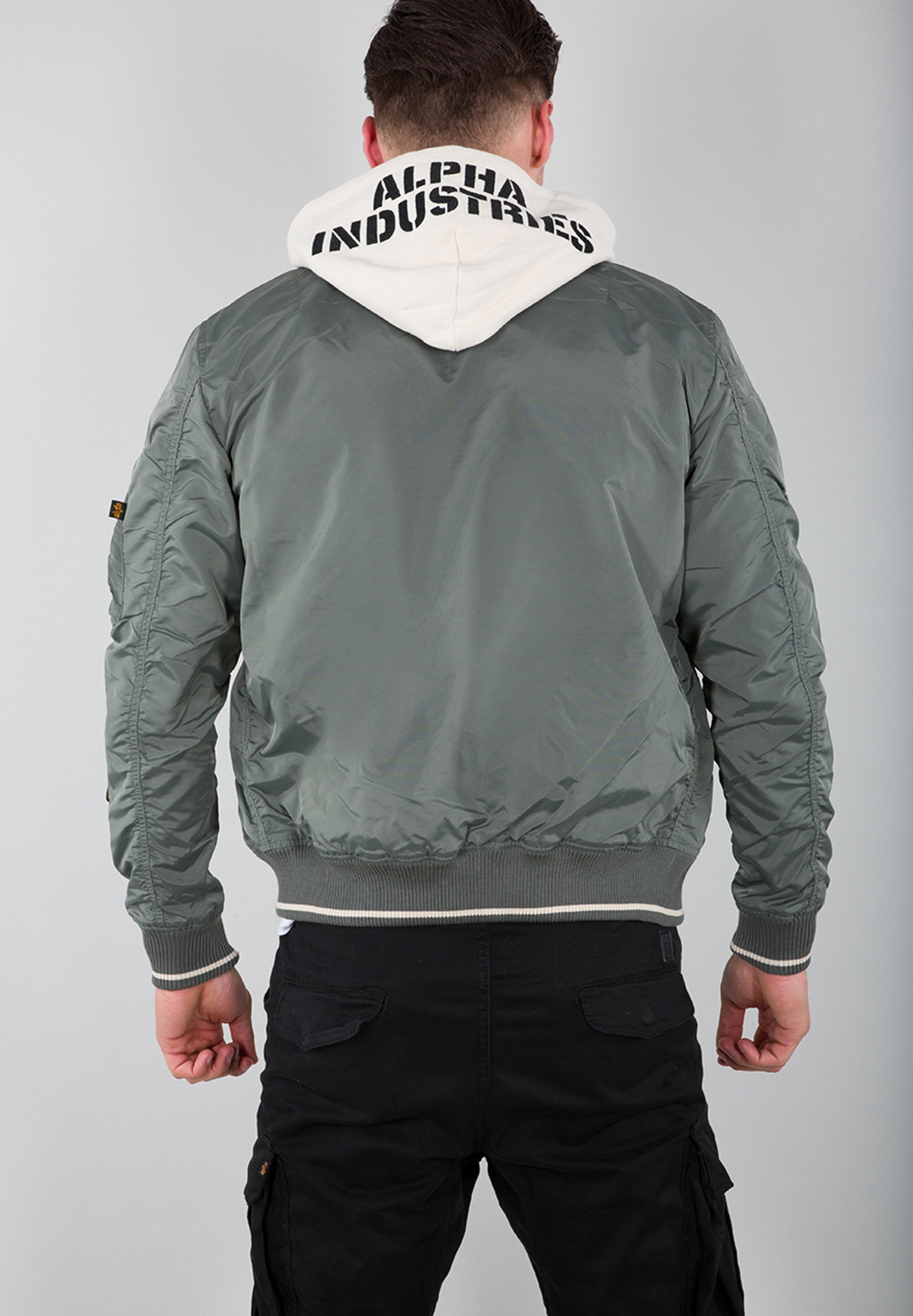 Alpha Industries Bomberjacke »Alpha Industries Men - Bomber Jackets MA-1 TT Hood Patch«