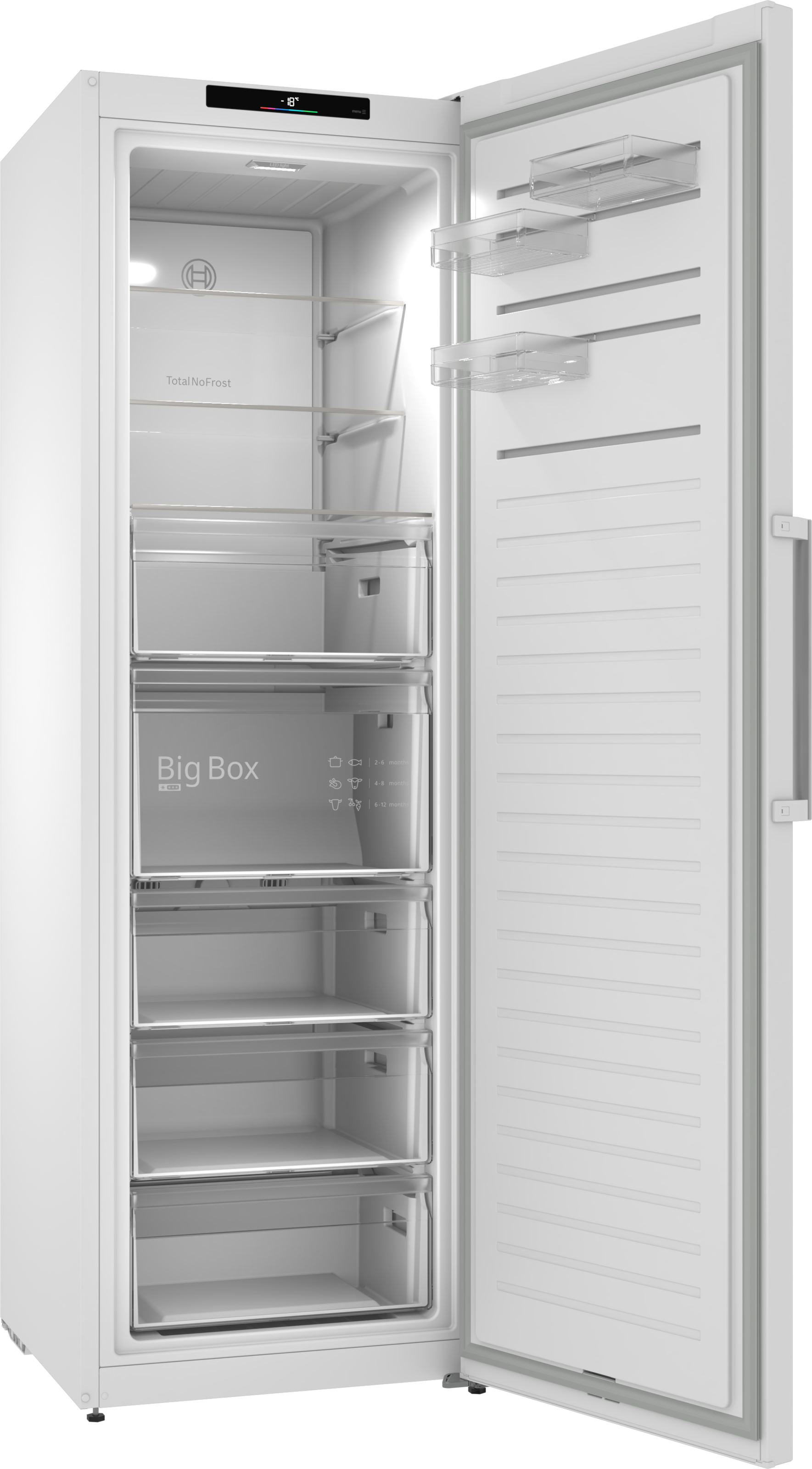 BOSCH Gefrierschrank Serie 4 »GSN36VWDG« 186,2 cm hoch 59,5 cm breit Nie wieder abtauen, No Frost Gefrierschrank, großzügiger Stauraum