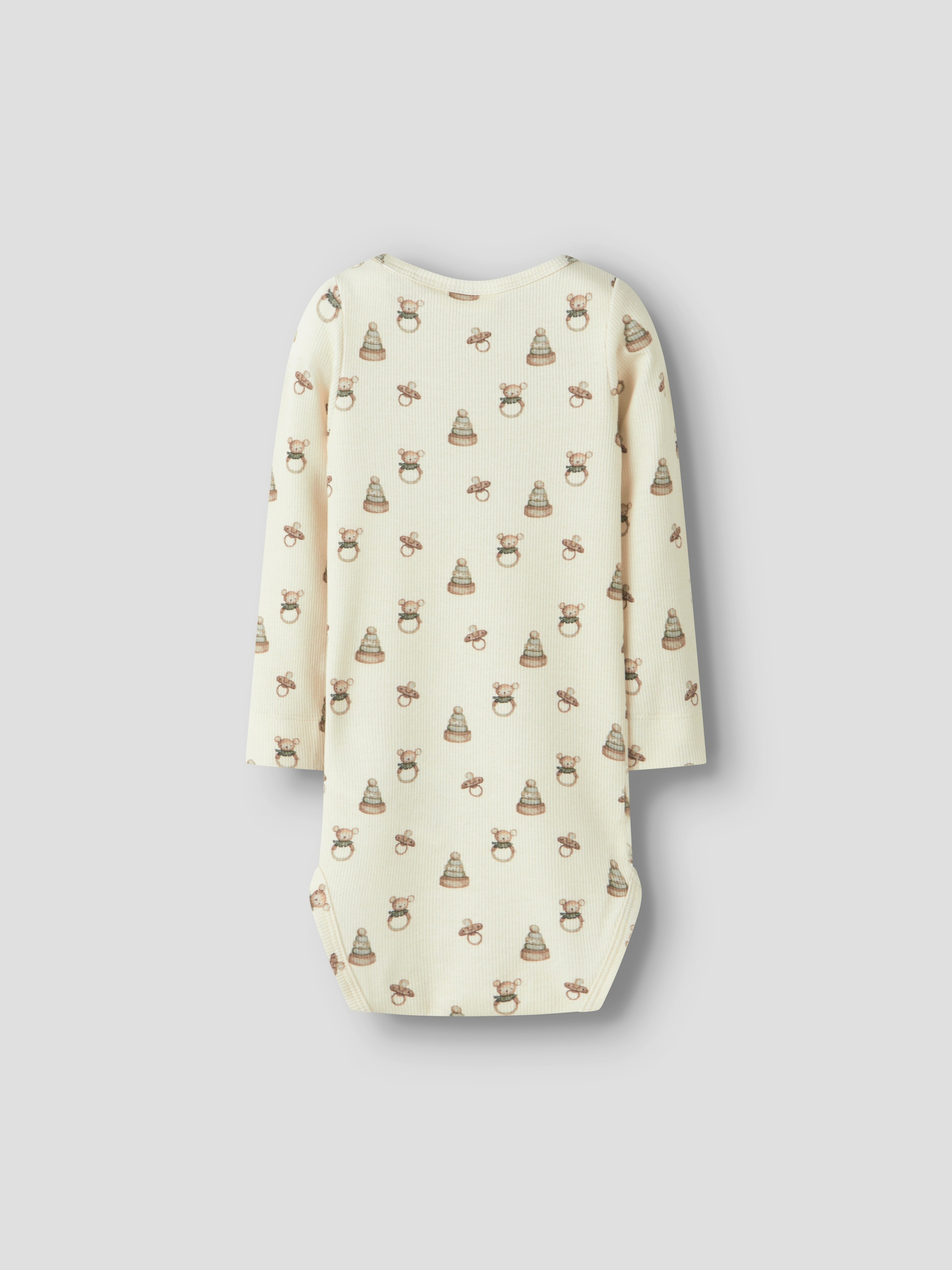 Lil' Atelier Langarmbody »NBNGAVO EMO LS SLIM BODY LIL NOOS« weiche Jersey Rippqualität