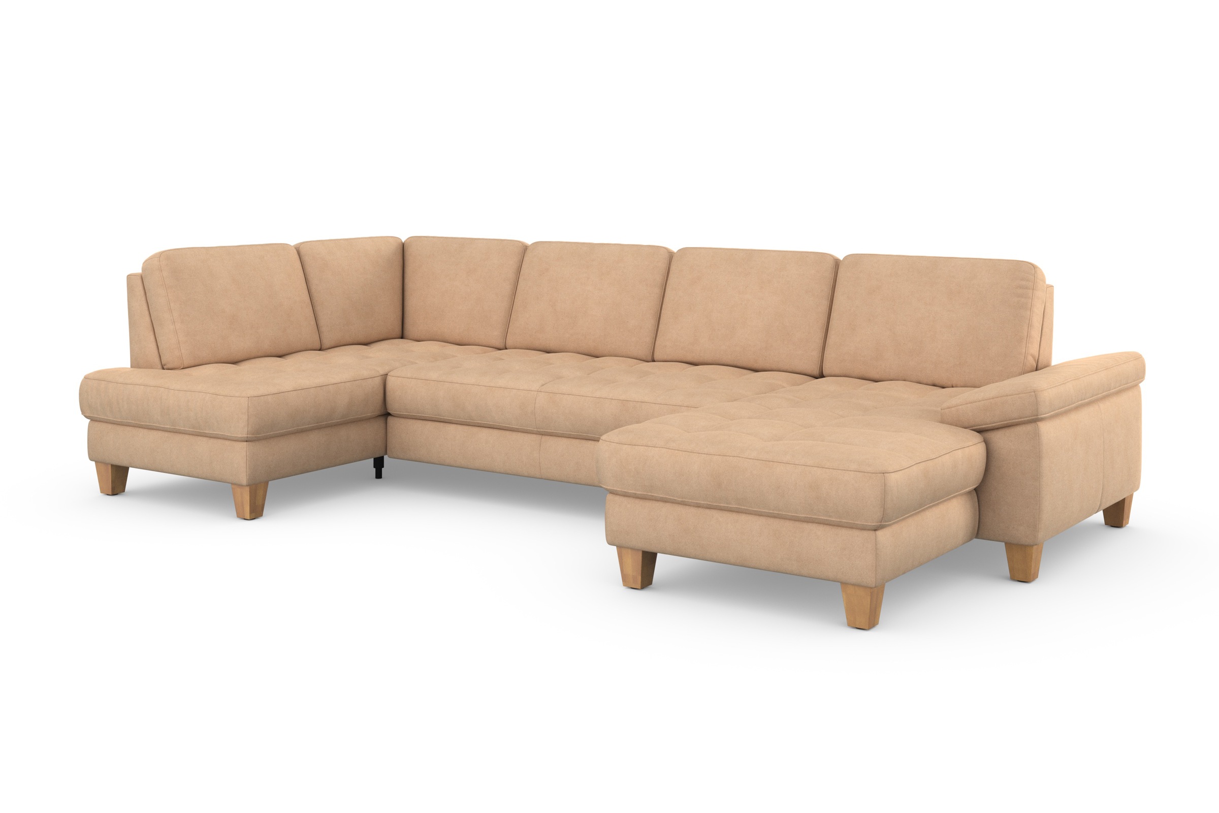 sit&more Wohnlandschaft »Westham U-Form« wahlweise mit Bettfunktion, Bettkasten, Sitztiefenverstellung