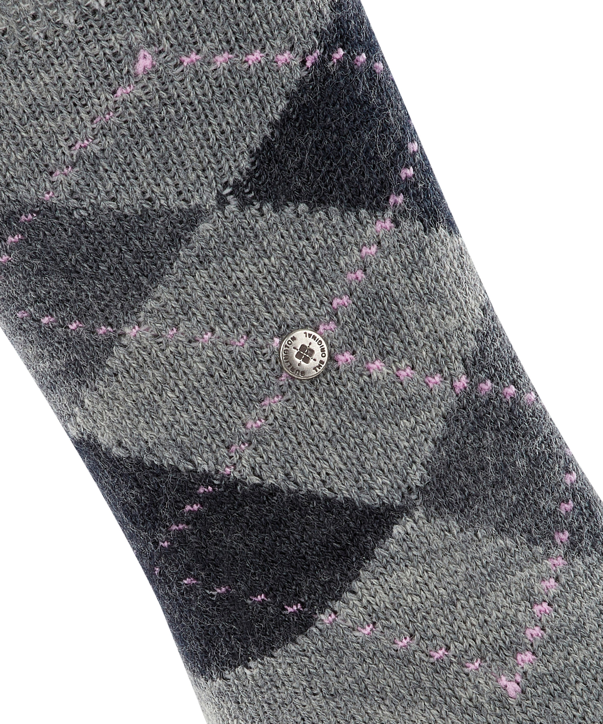 Burlington Socken »Whitby« verstärkt, hochwertig, mehrfarbig, mit Karo