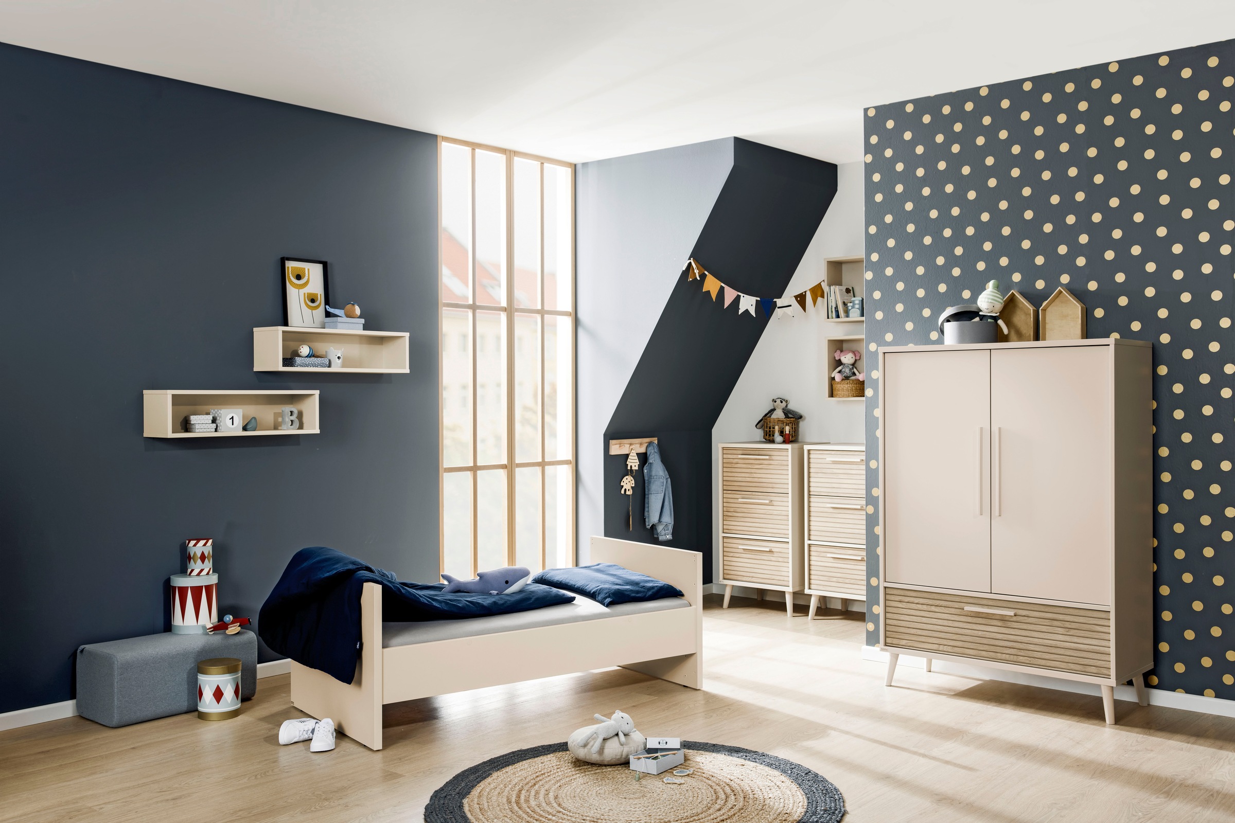 PAIDI Umbauseiten »EEFJE«, für den Umbau vom Babybett zum Juniorbett oder Kindersofa