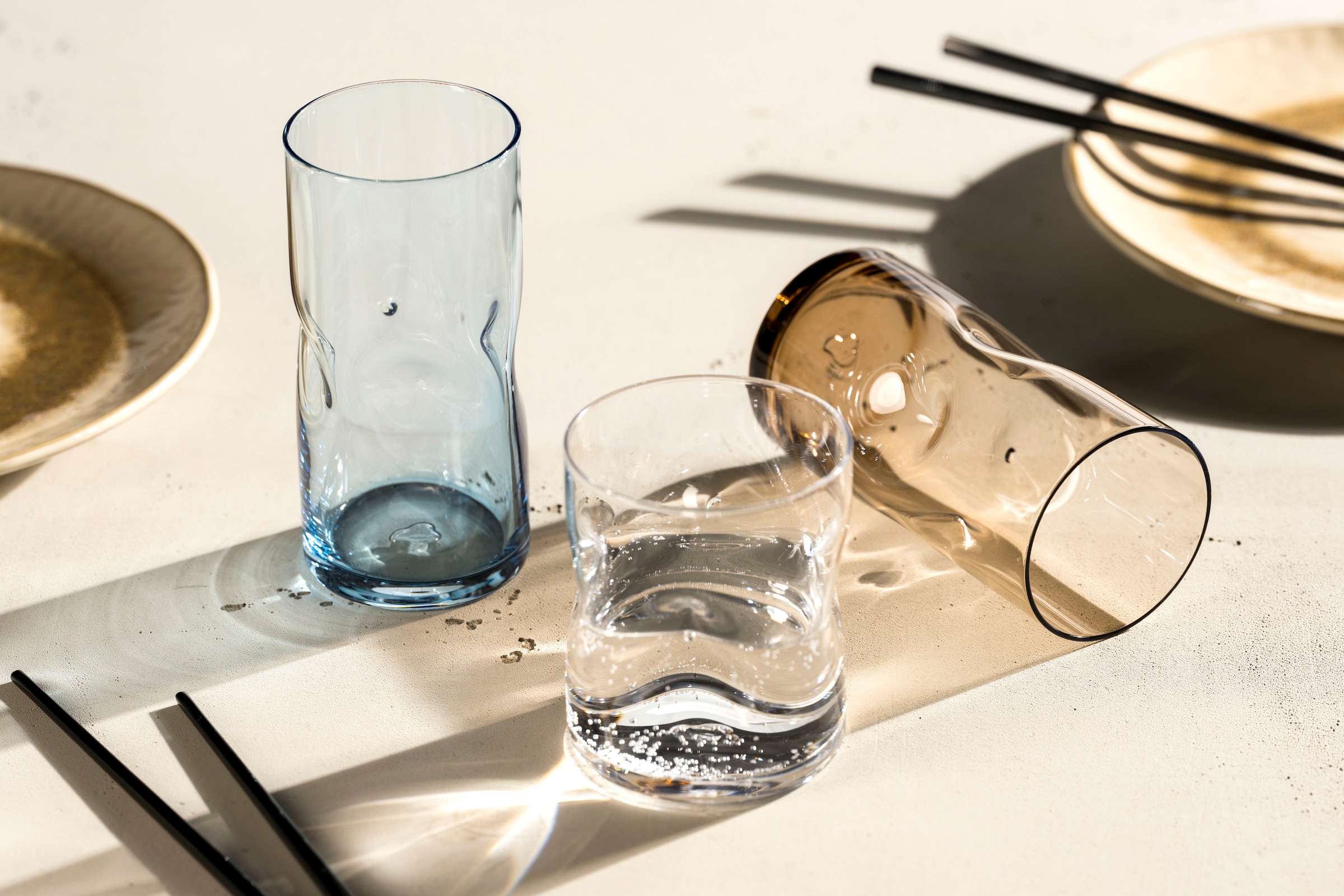 LEONARDO Longdrinkglas »VESUVIO«, (Set, 4 tlg.), 330 ml, 4-teilig