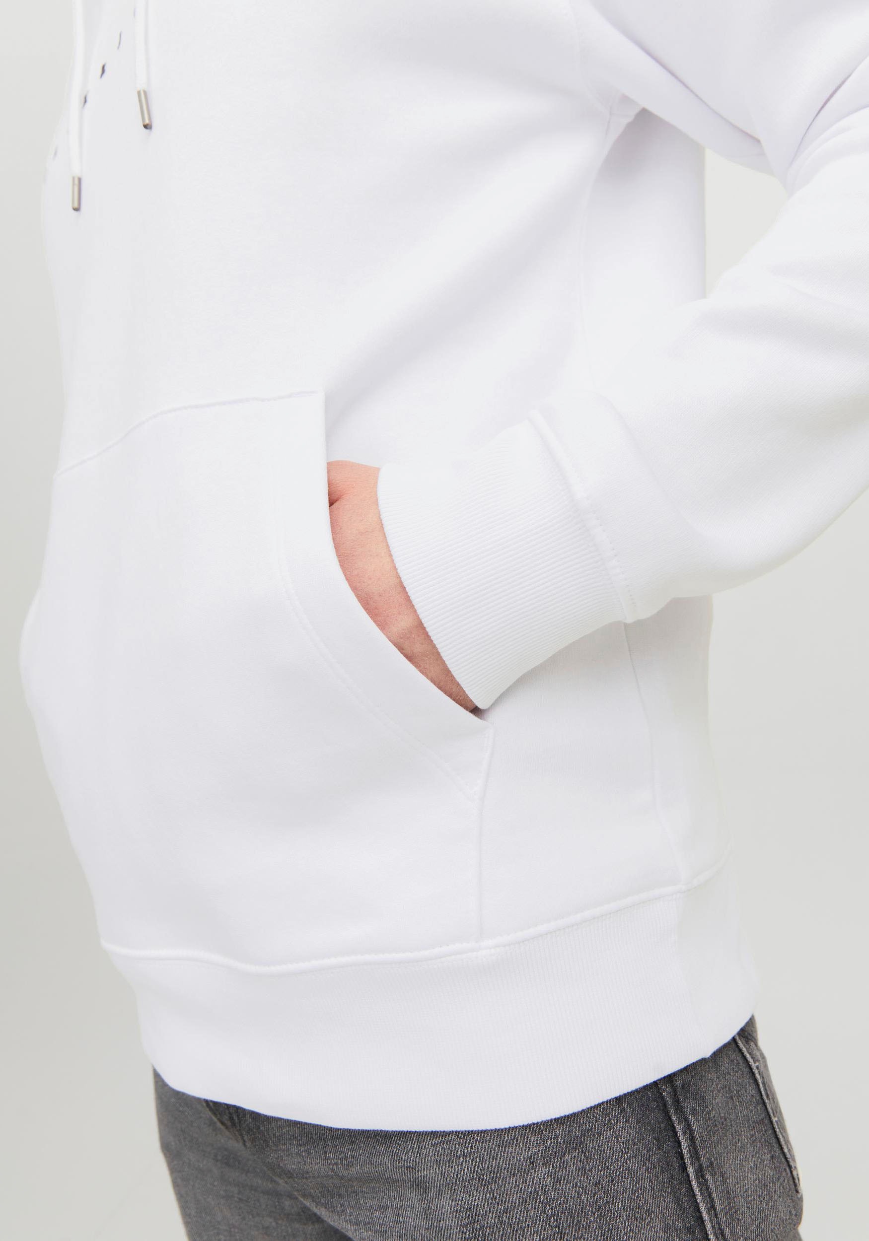 Jack & Jones Kapuzensweatshirt »JJESTAR JJ SWEAT HOOD NOOS«, mit Logo Print im 3D Look