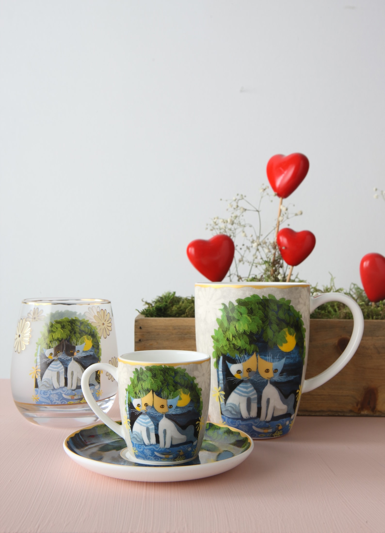 Goebel Tasse »Espressotasse R. Wachtmeister -Al chiaro di luna«