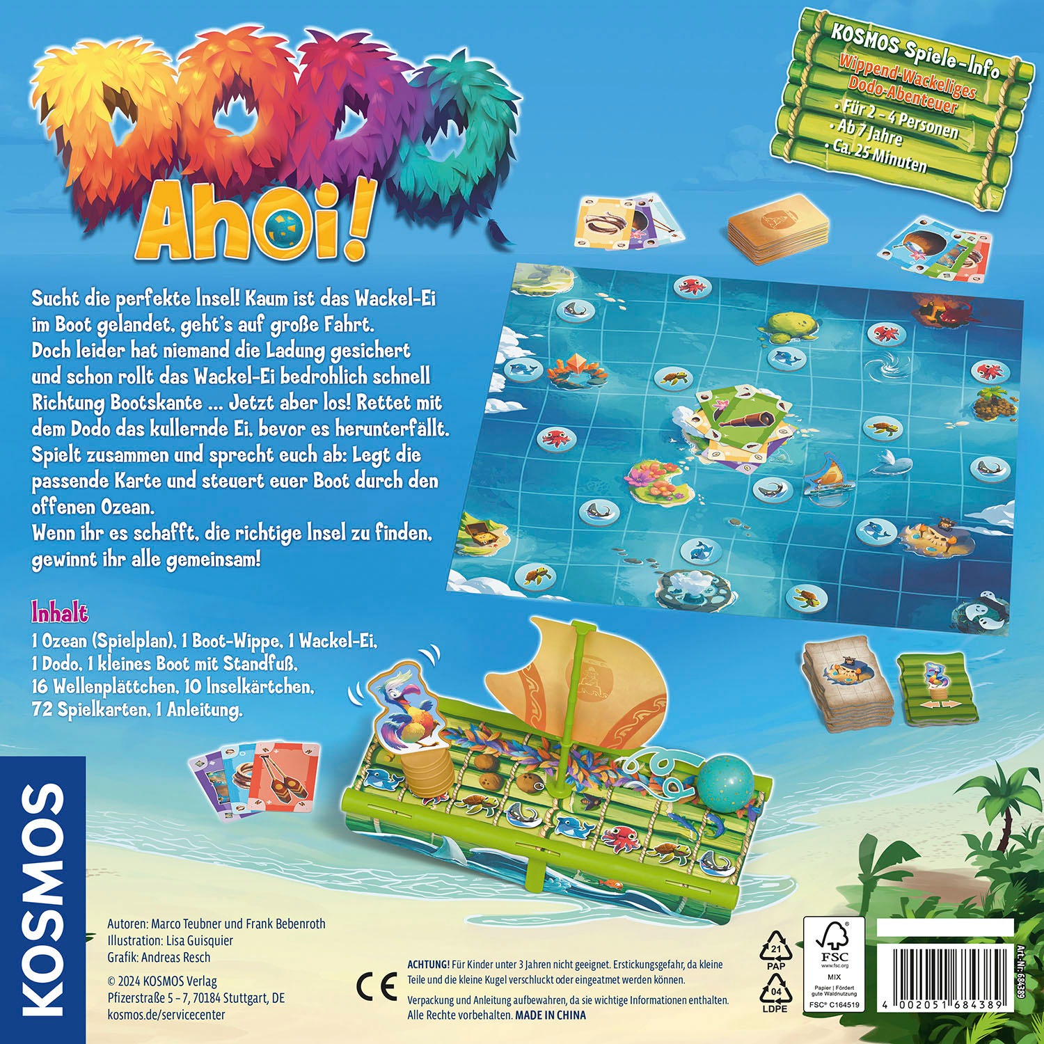 Kosmos Spiel »Dodo Ahoi!«