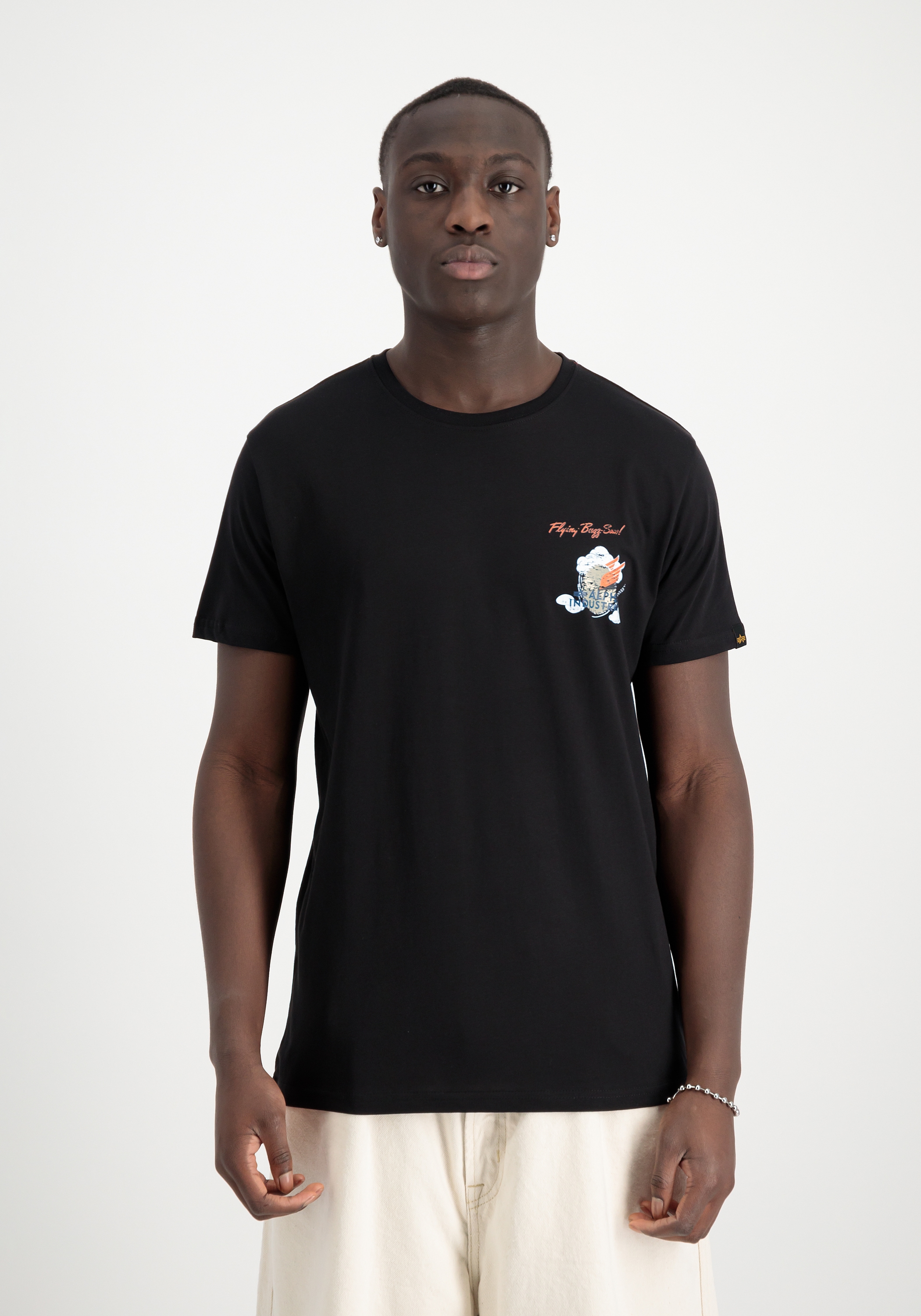 Alpha Industries T-Shirt »Alpha Industries Men - T-Shirts Flying Buzz Small Logo T«