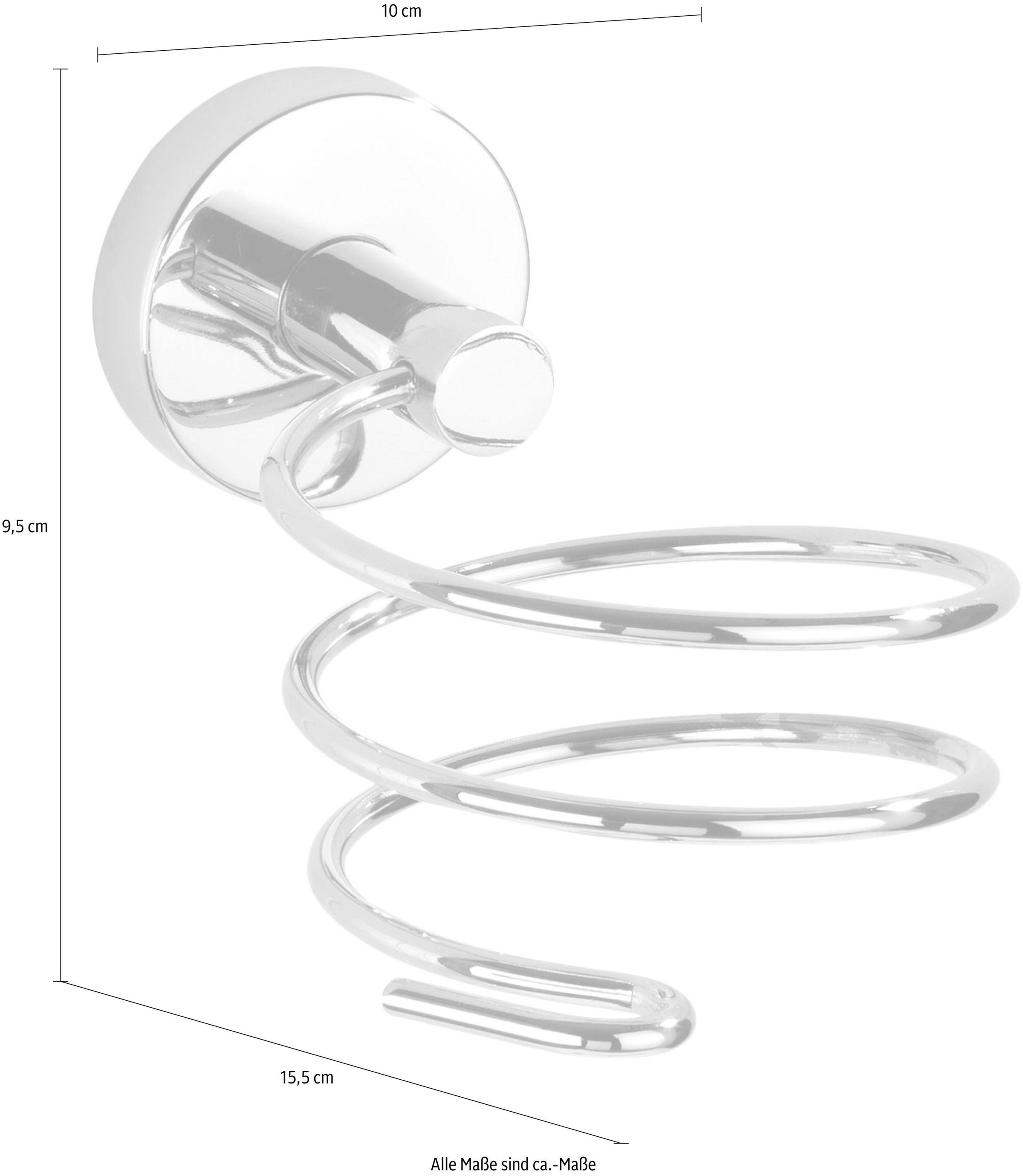 WENKO Haartrocknerhalter »Capri«, Vacuum-Loc Befestigung ohne bohren