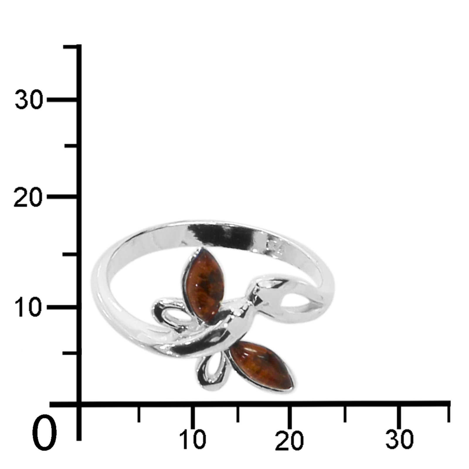 OSTSEE-SCHMUCK Fingerring »Ostsee-Schmuck Ring Schmetterling Ring Schmetterling«, (1 tlg.)