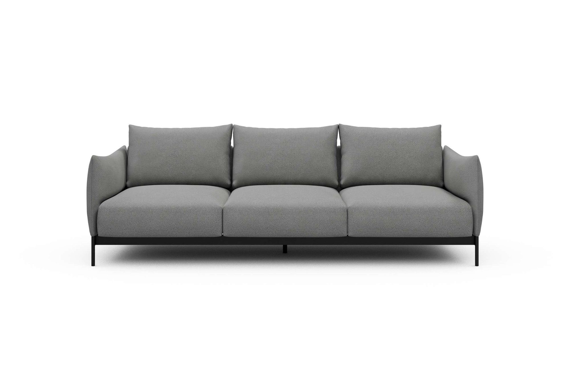 Tenksom 3-Sitzer »Kayto Sofa, TV-Couch, Dreisitzer«, Bezüge wechselbar, hoh günstig online kaufen