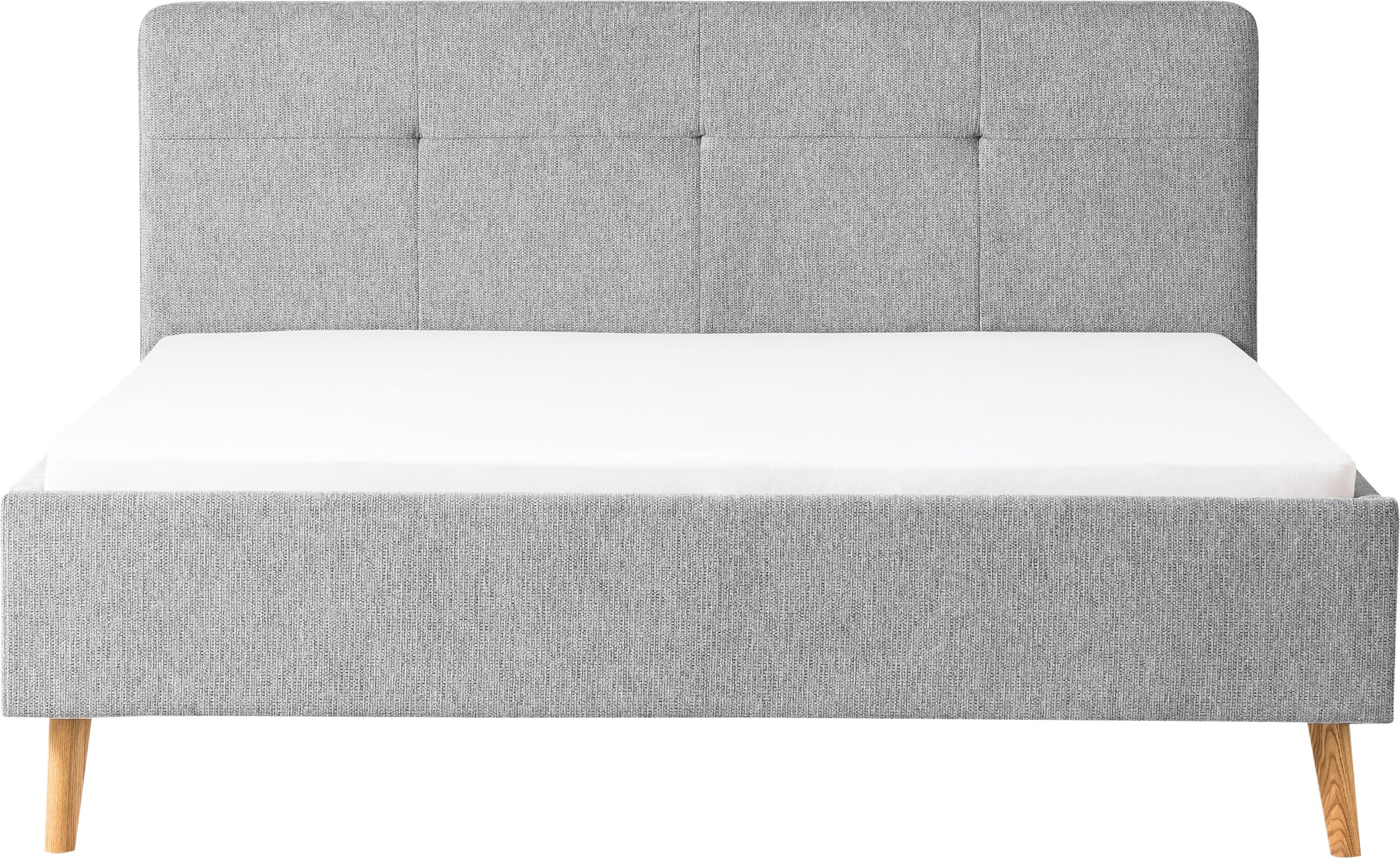 meise.möbel Polsterbett »Smart« Kopfteil mit Knopfheftung, in zwei Größen erhältlich