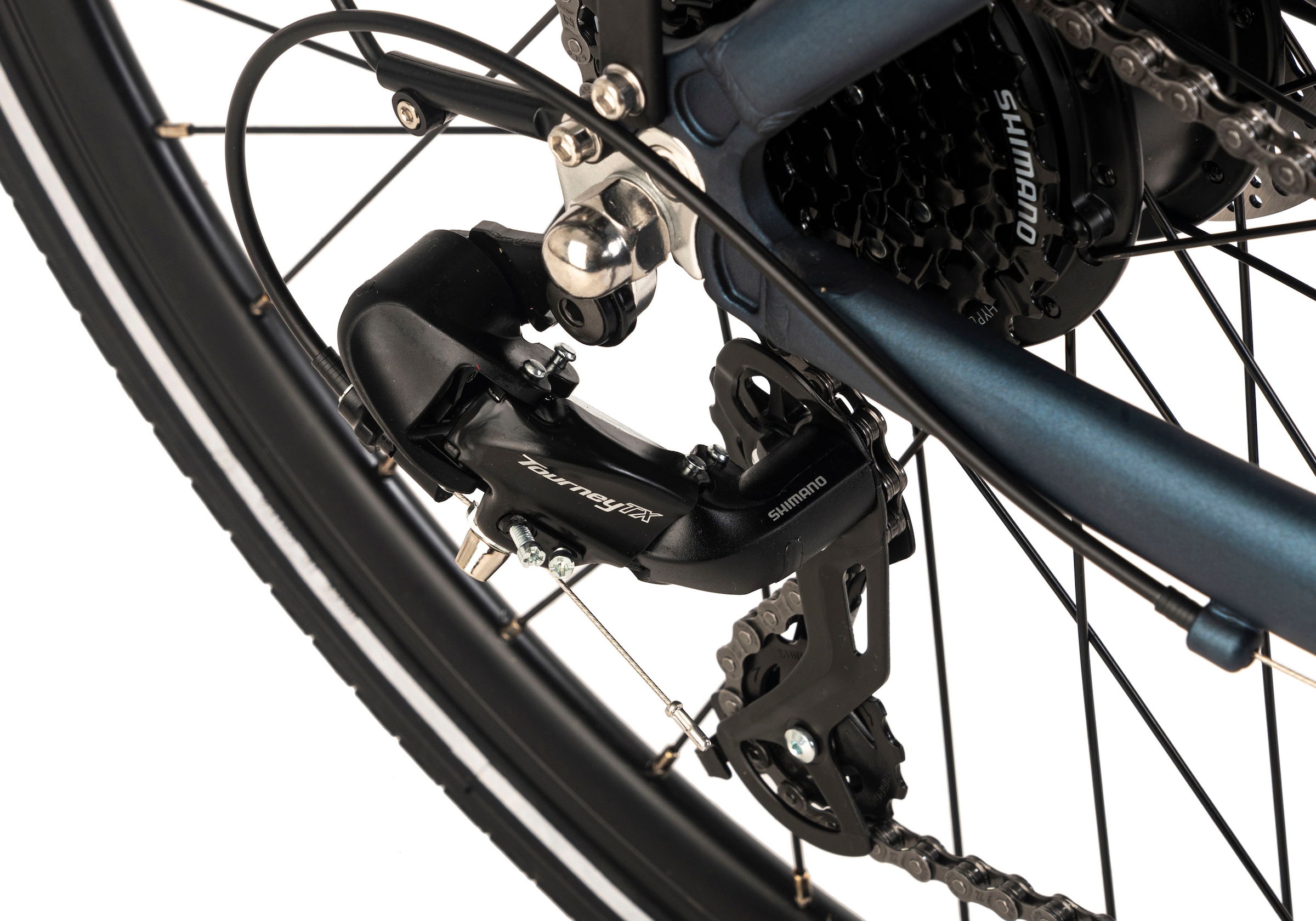 Adore E-Bike »ATR-190«, 24 Gang, Shimano, Tourney, Heckmotor 250 W, Pedelec, Elektrofahrrad für Herren