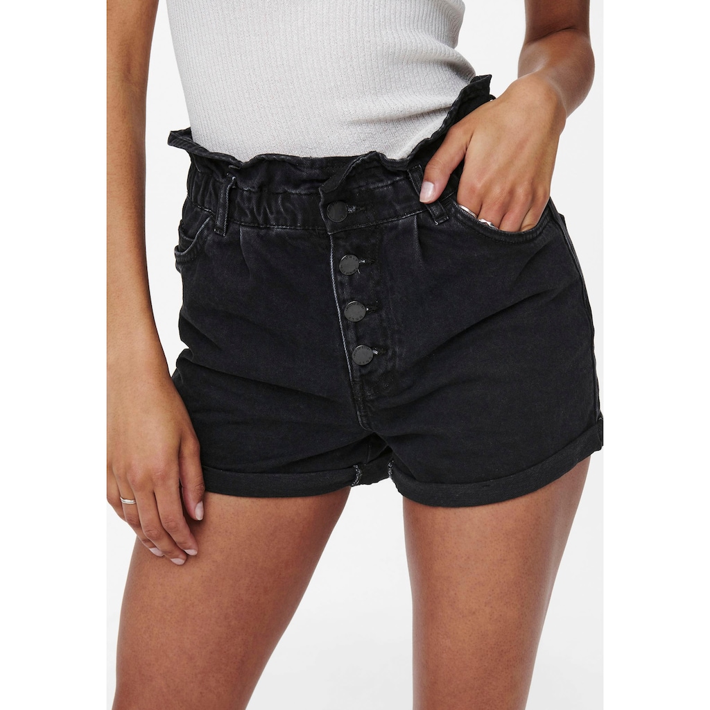 ONLY Jeansshorts »ONLCUBA LIFE PAPERBAG«