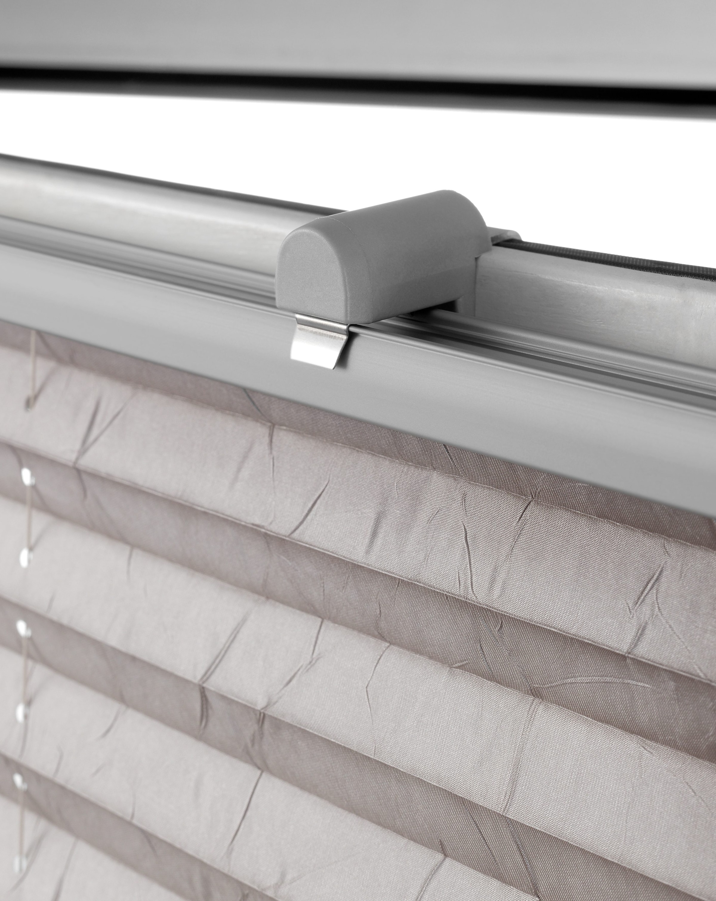 Good Life Klemmhalter für Sichtschutz im Wunschmaß, einseitig verschiebbar, Made in Germany