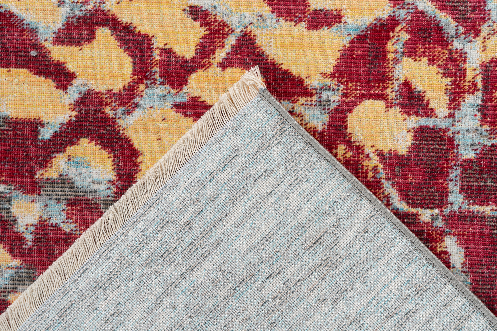 Kayoom Teppich »Milan 425«, rechteckig, 5 mm Höhe, ca. 436.800 Points/qm, Kurzflorteppich, weiche Haptik, hochwertig