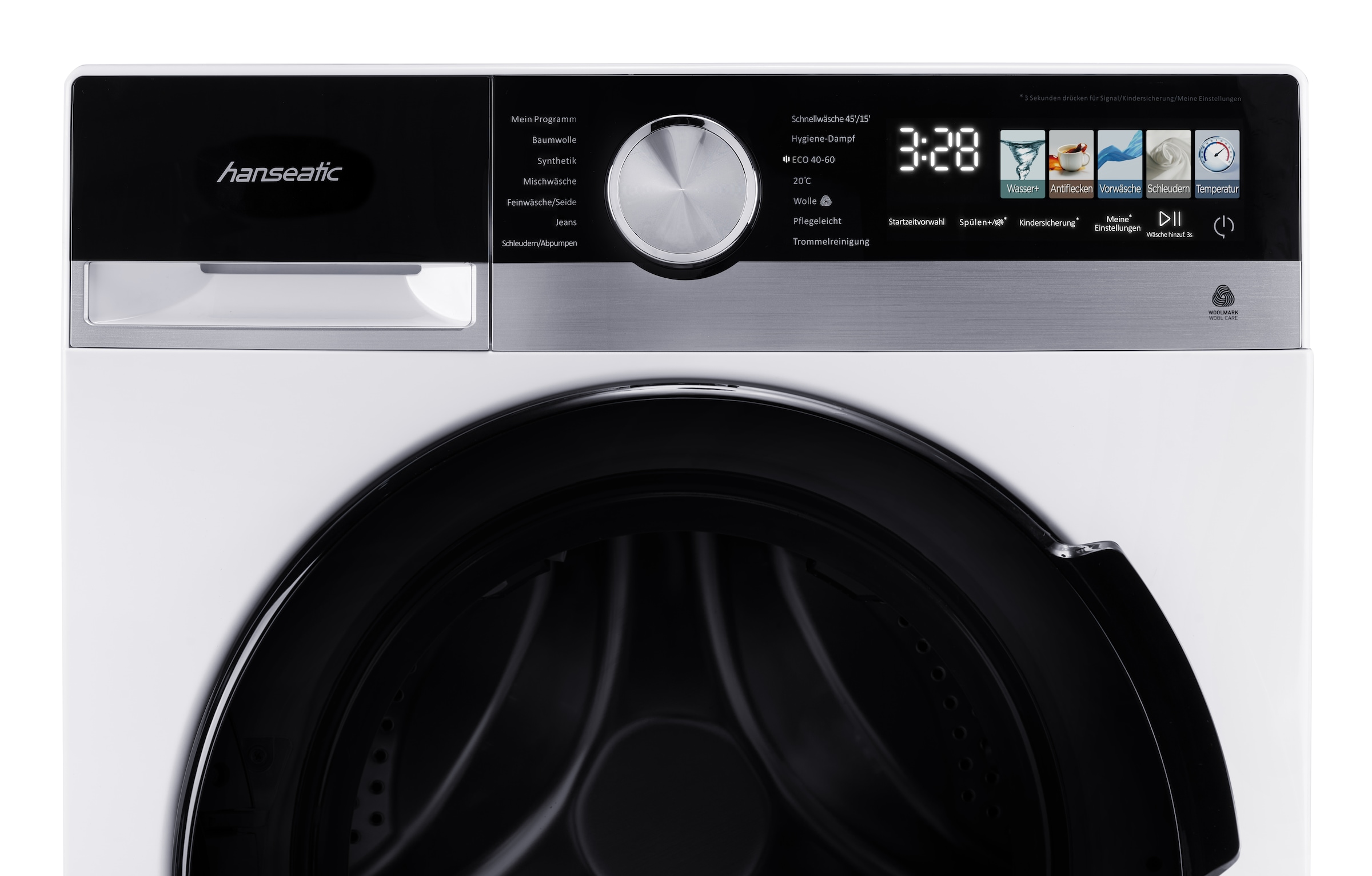 Hanseatic Waschmaschine »HWMM5714A3«, 7 kg, 1400 U/min, Schnellwaschprogramm