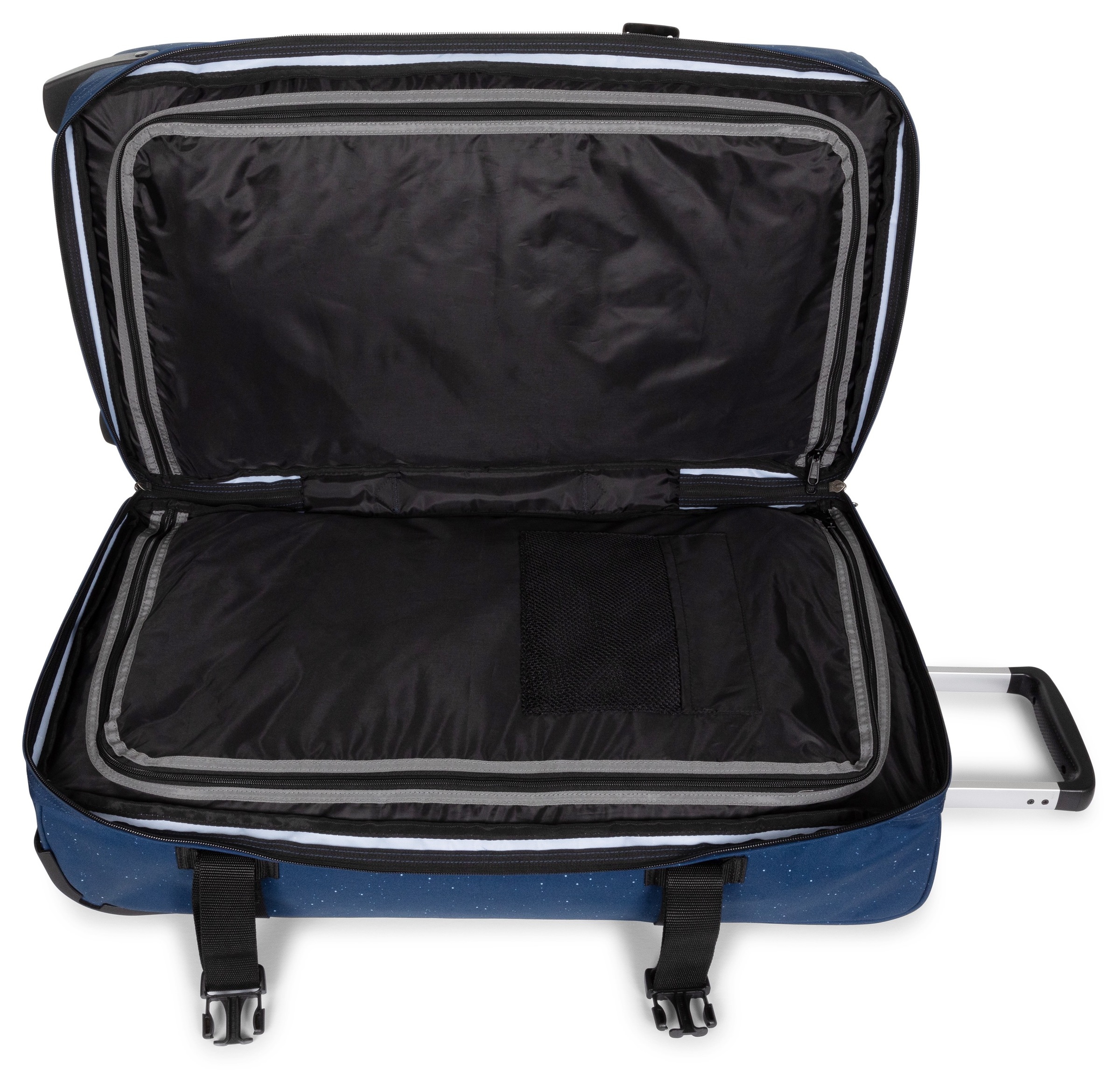 Eastpak Weichgepäck-Trolley »TRANSIT'R M TARP NAVY«, 2 Rollen, Reisgepäck Aufgabegepäck Koffer mittel groß mit TSA-Zahlenschloss