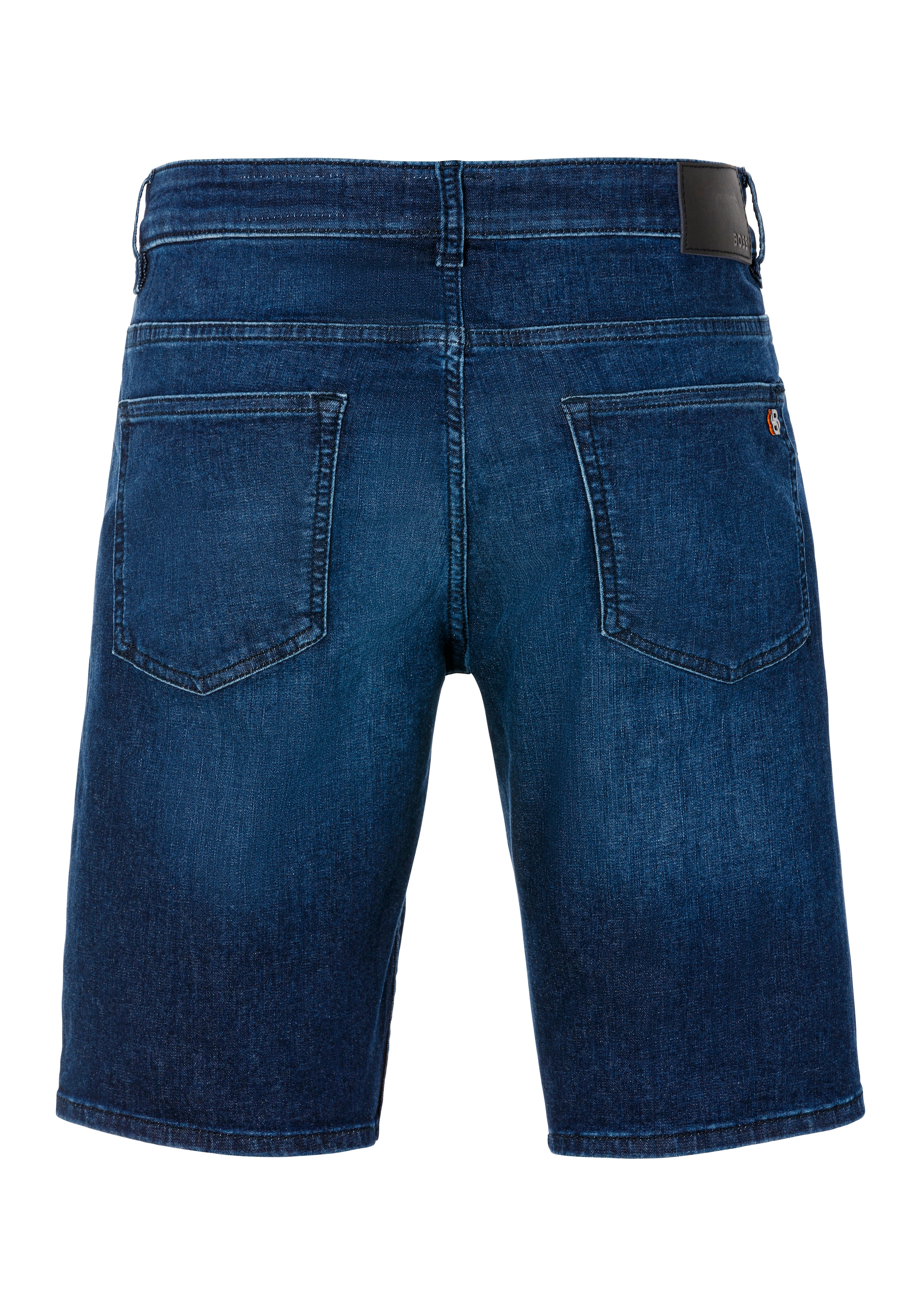 BOSS ORANGE Shorts »Delaware«, mit Lederbadge und Coinpocket