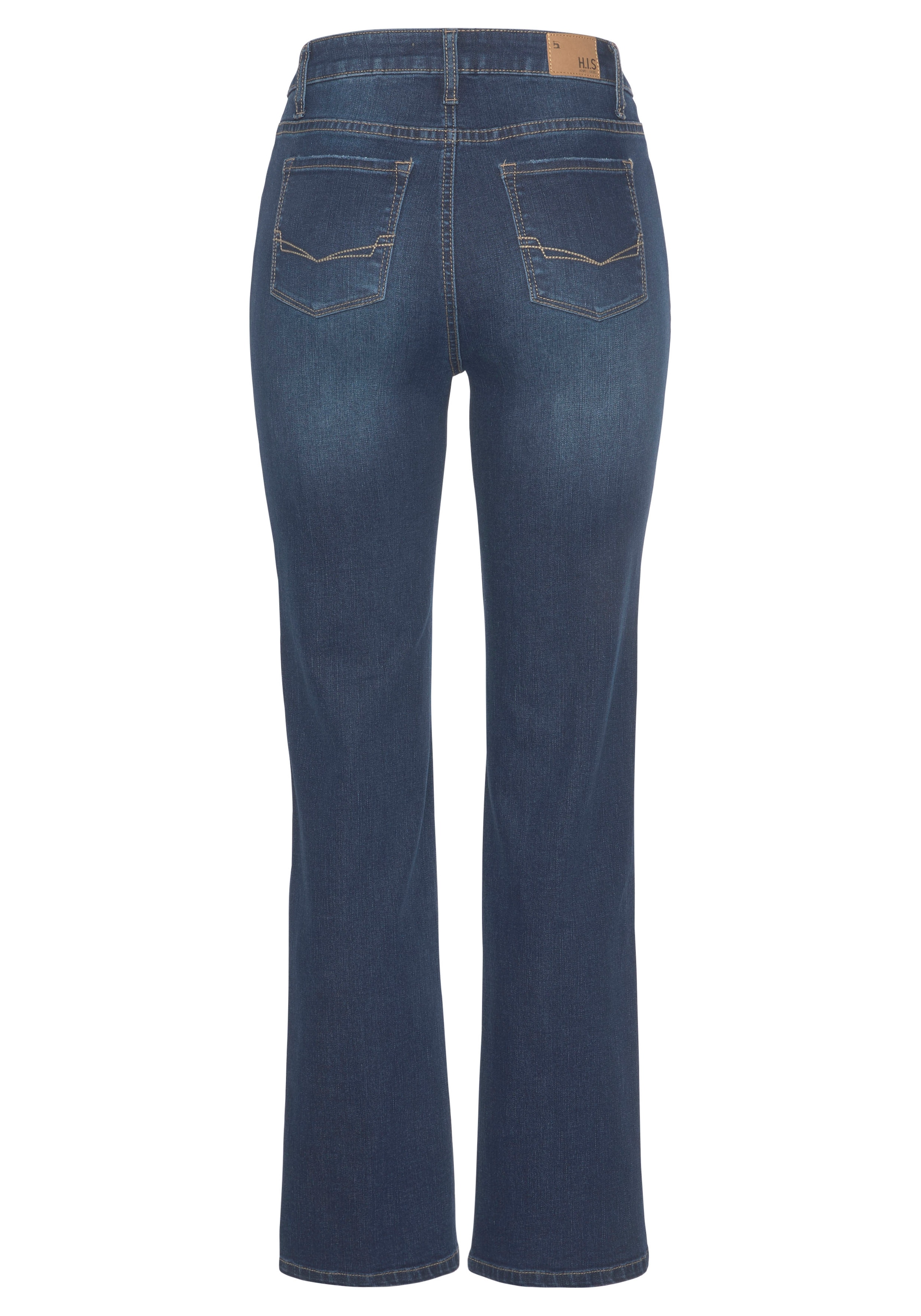H.I.S 5-Pocket-Jeans »SLIM-FIT SLIT«, Ökologische, wassersparende  Produktion durch OZON WASH im Online-Shop bestellen