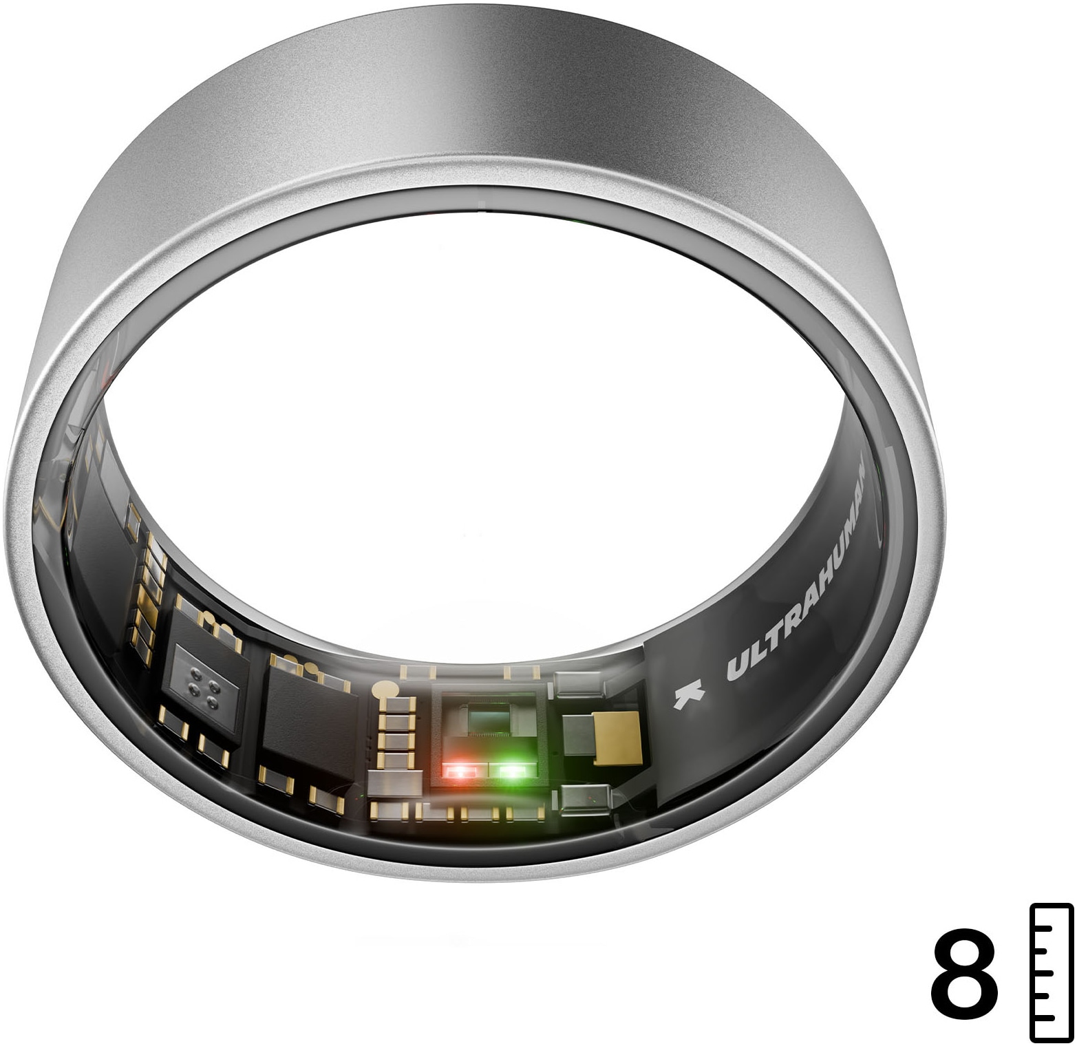 Ultrahuman Activity Tracker »Smartring AIR - Größe 8« Schlaf- und Fitness-Tracker für Frauen und Männer