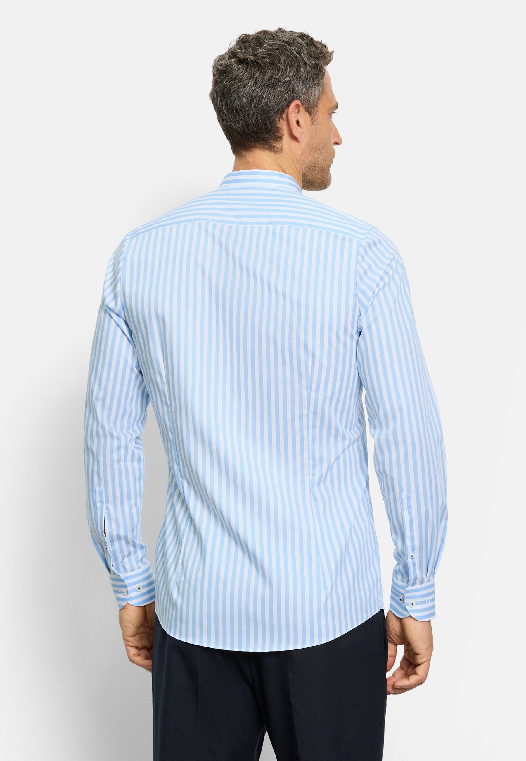 OLYMP Businesshemd »OLYMP Level Five, body fit, Businesshemd, Stehkragen«