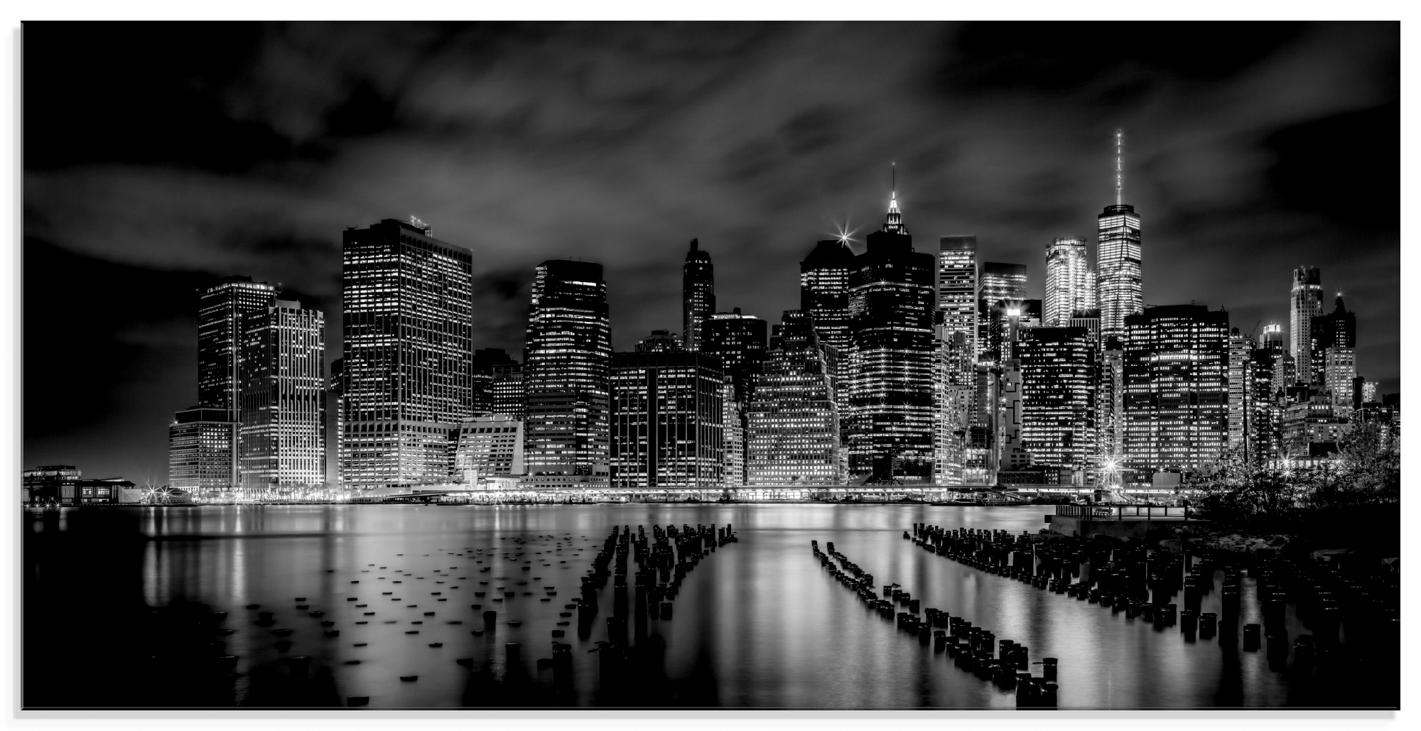 Artland Glasbild »New York City I«, Amerika, (1 St.), in verschiedenen Größen