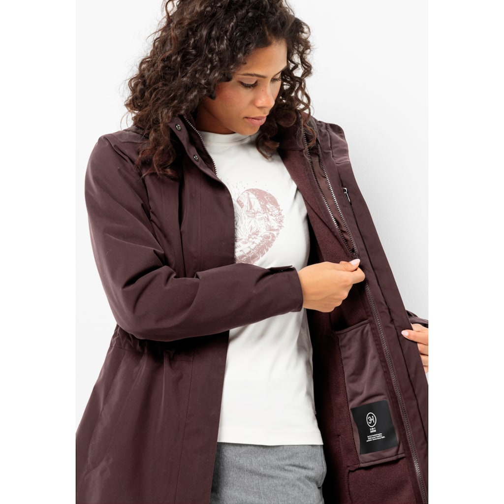 Jack Wolfskin 3-in-1-Funktionsmantel »OTTAWA COAT«