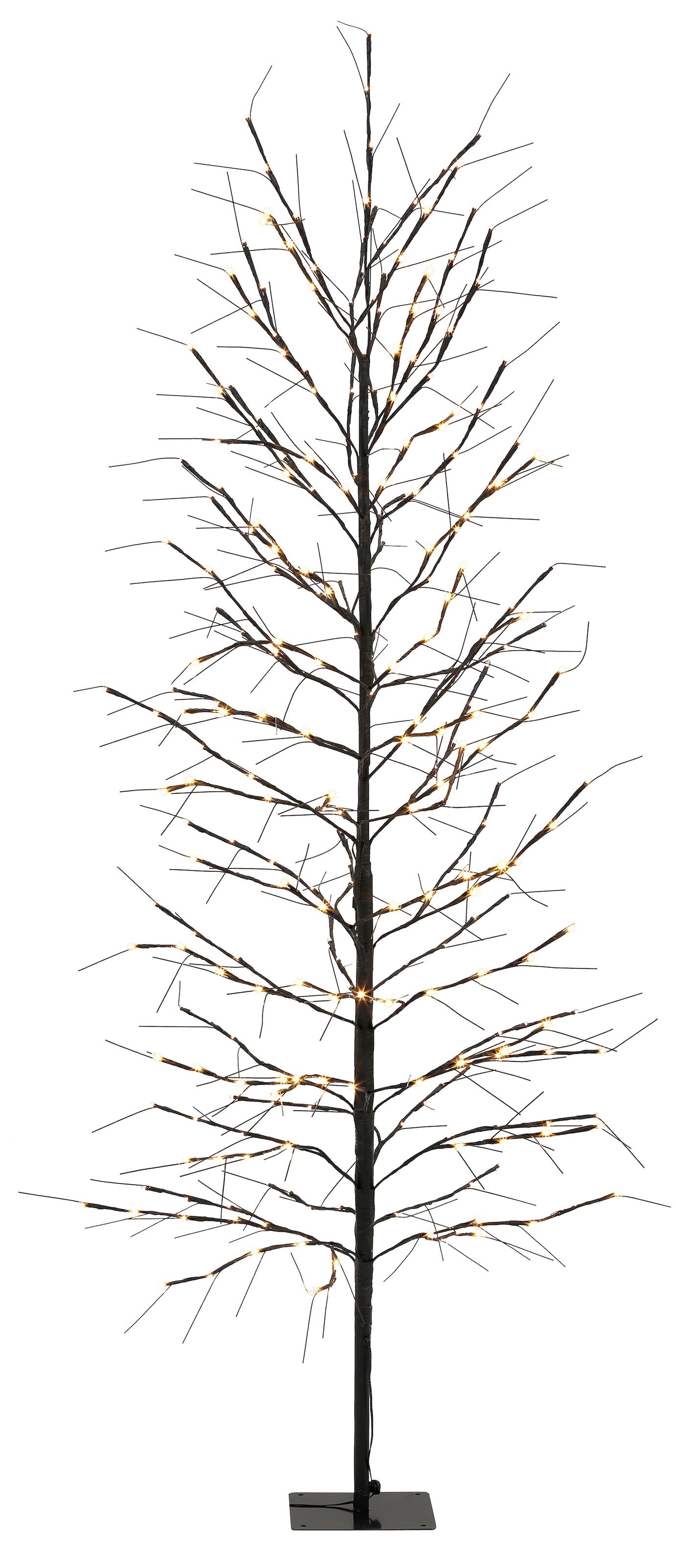 RIFFELMACHER & WEINBERGER LED Baum, 292 flammig-flammig, Weihnachtsdeko  außen, Lichterbaum, LED-Objekt Baum, Schwarz online kaufen