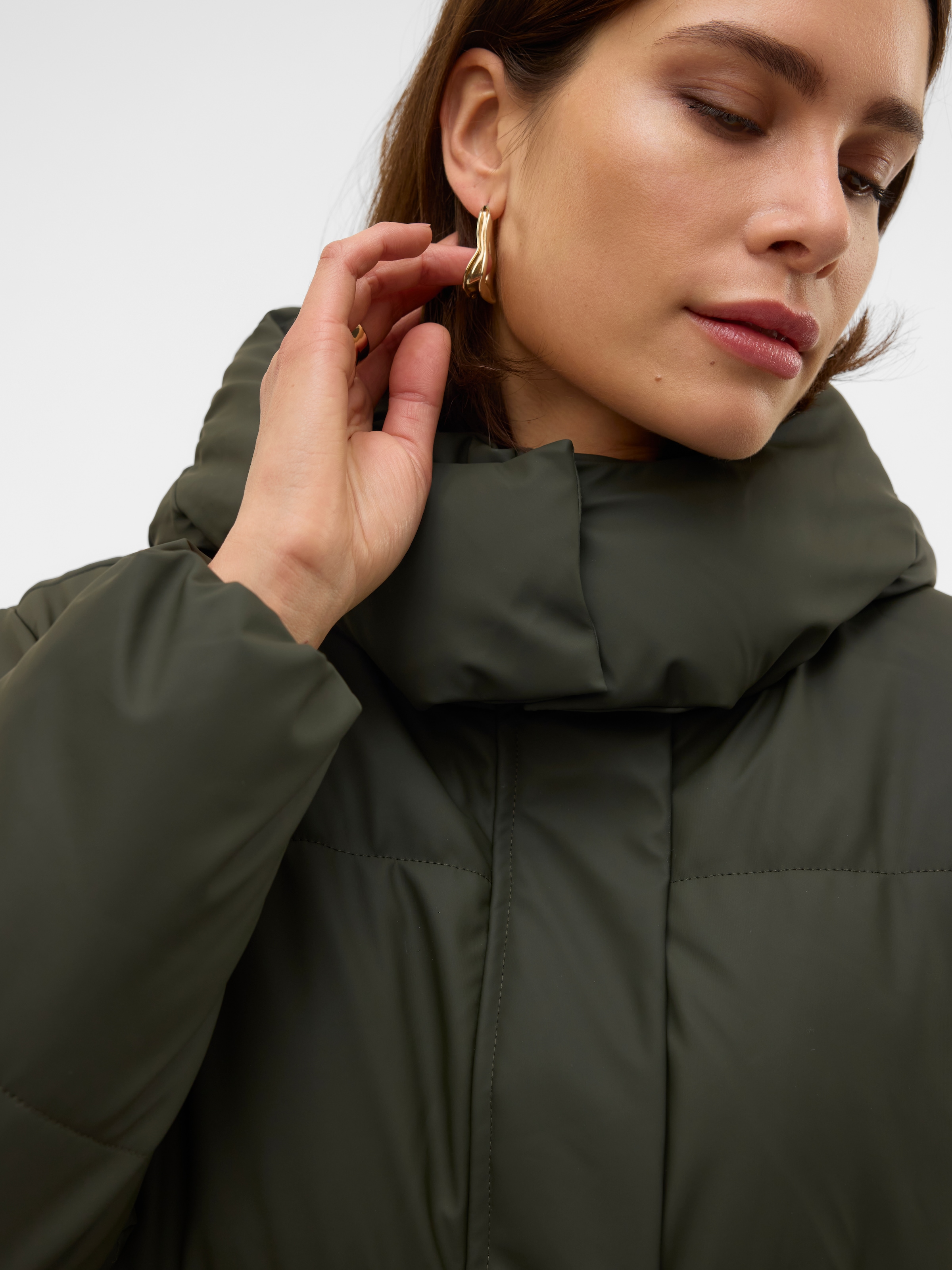 Vero Moda Steppmantel »VMGRETAKYLIE COATED COAT NOOS«