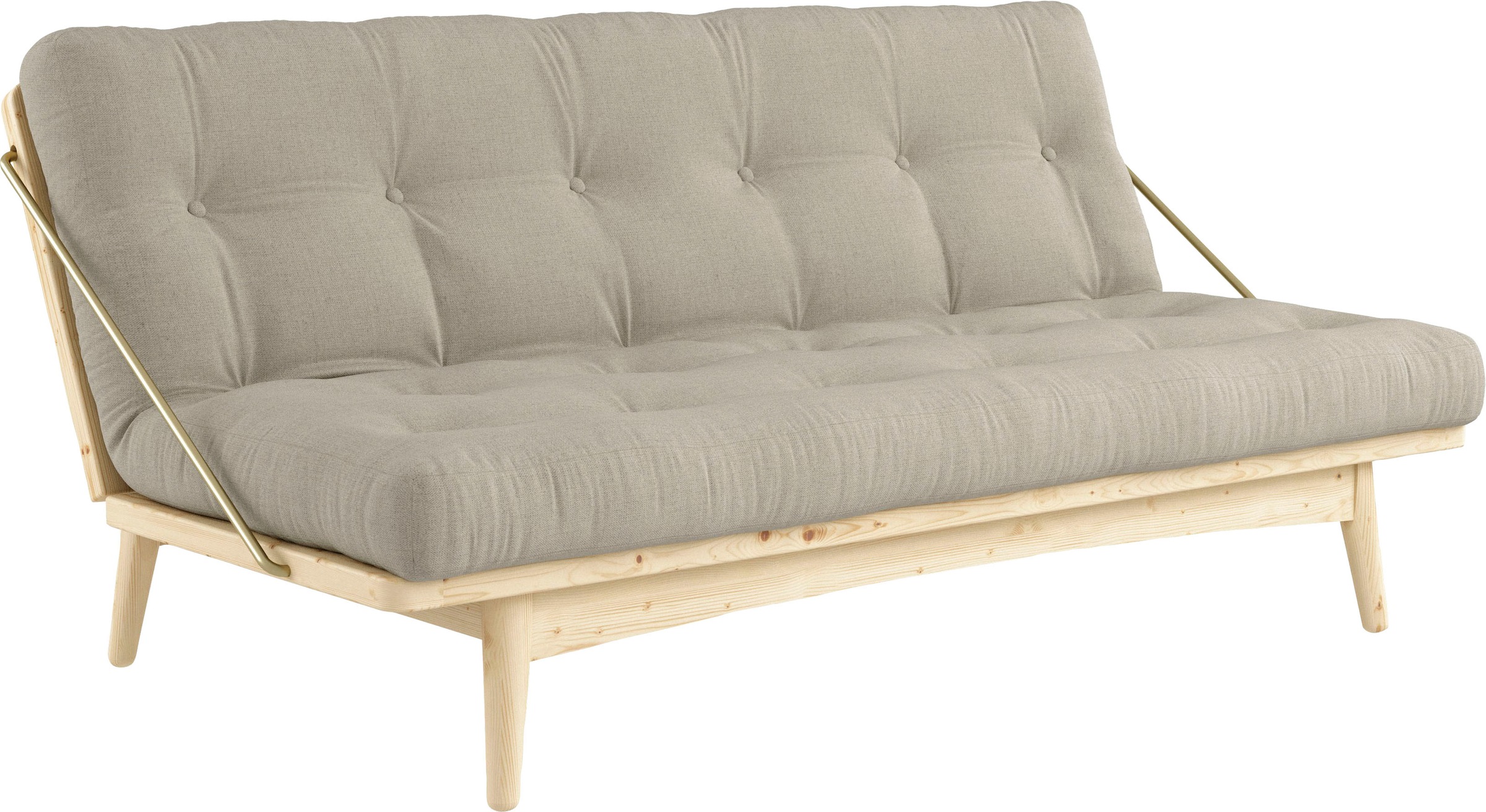 Karup Design Schlafsofa »Folk«, aus massiven Kiefernholz, inkl. Futonmatrat günstig online kaufen