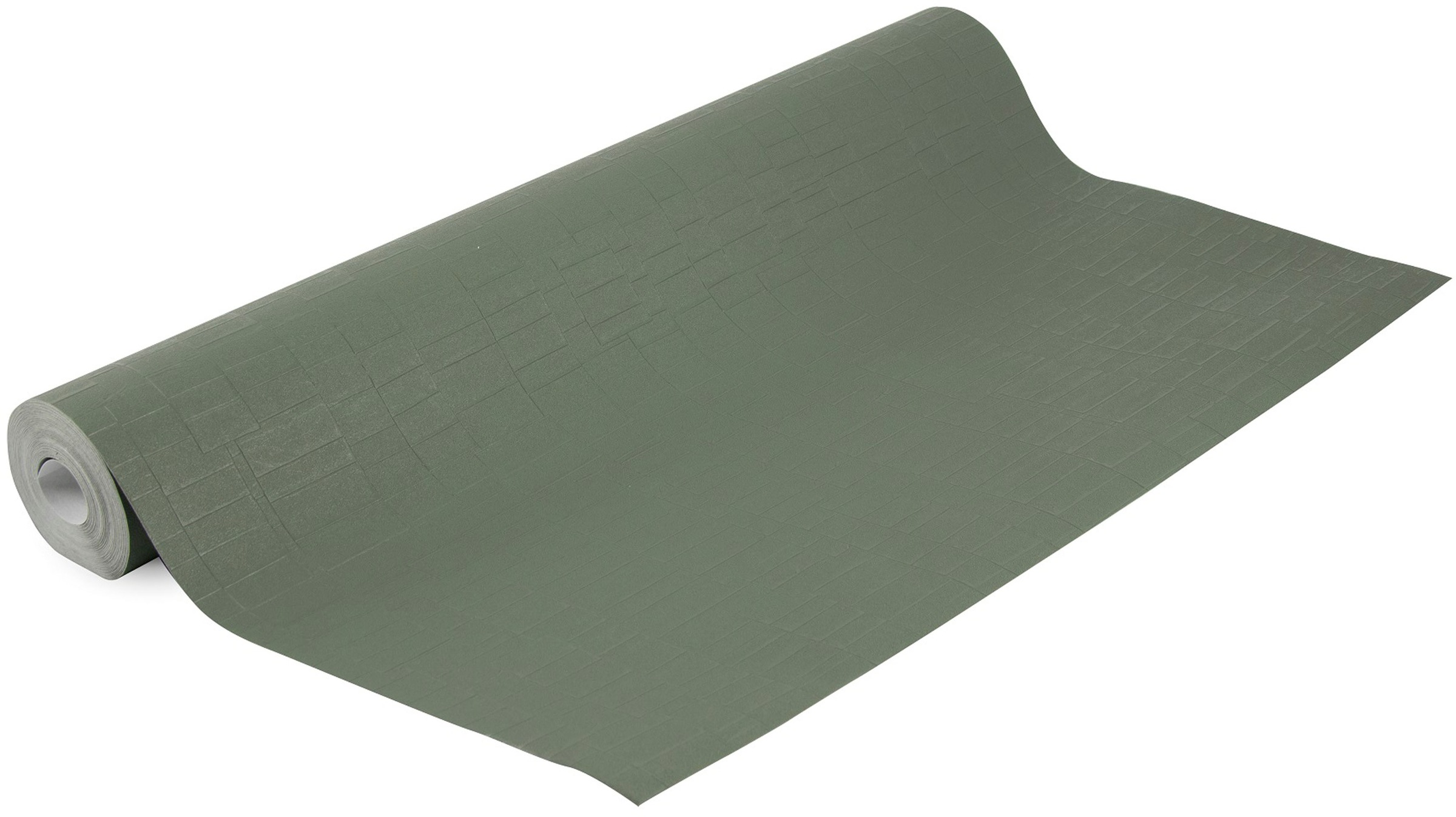 Superfresco Easy Vliestapete »Glenn« uni glatt Grün - 10mx52cm