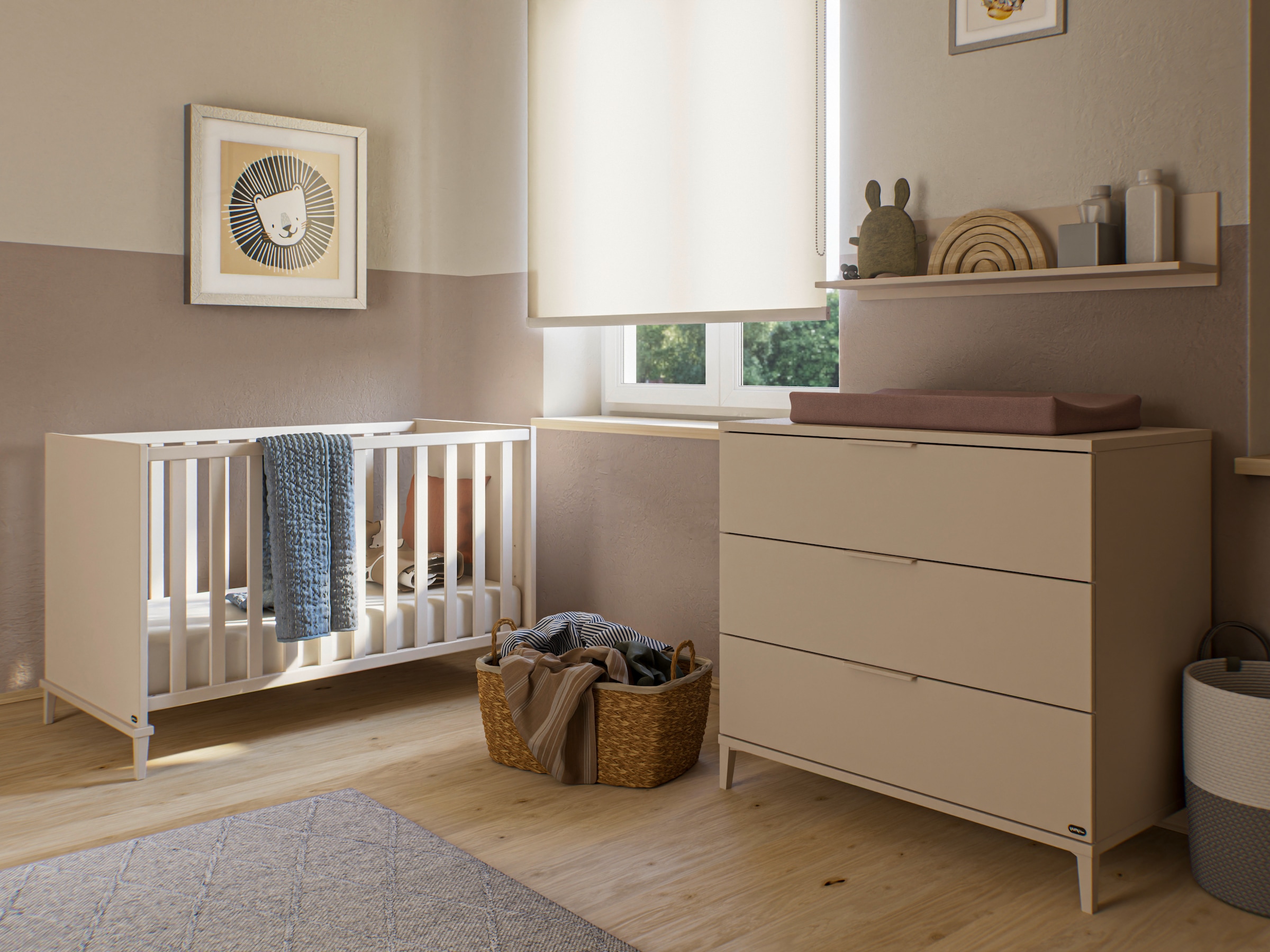 YUNY by PAIDI Babybett »SISTER LOU, yuny by PAIDI«, höhenverstellbar