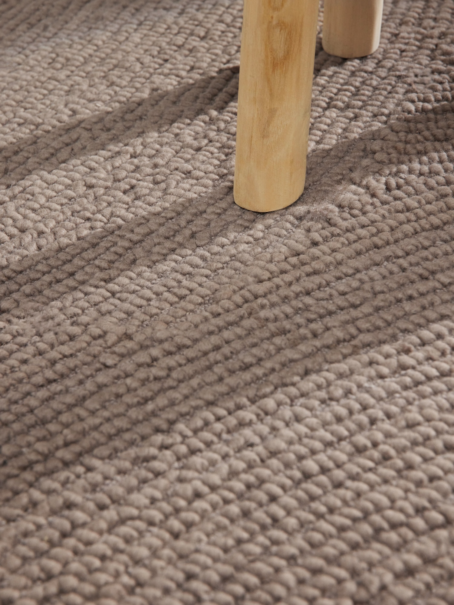 HANSE Home Wollteppich »Eleni«, rechteckig, 18 mm Höhe, Handgetuftet, Wolle, Natur, Wohnzimmer, Schlafzimmer, Skandi, Hygge
