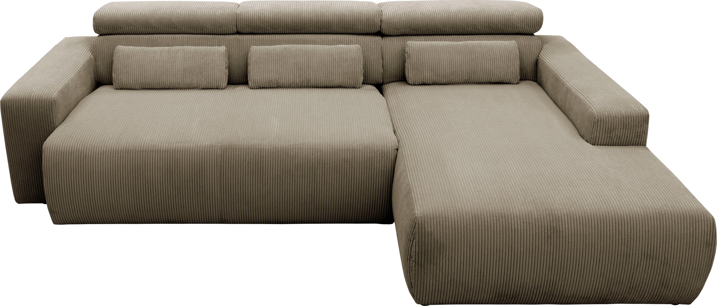 DOMO collection Ecksofa »Brandon große Ausführung B/T/H: 289/177/80 cm, auc günstig online kaufen