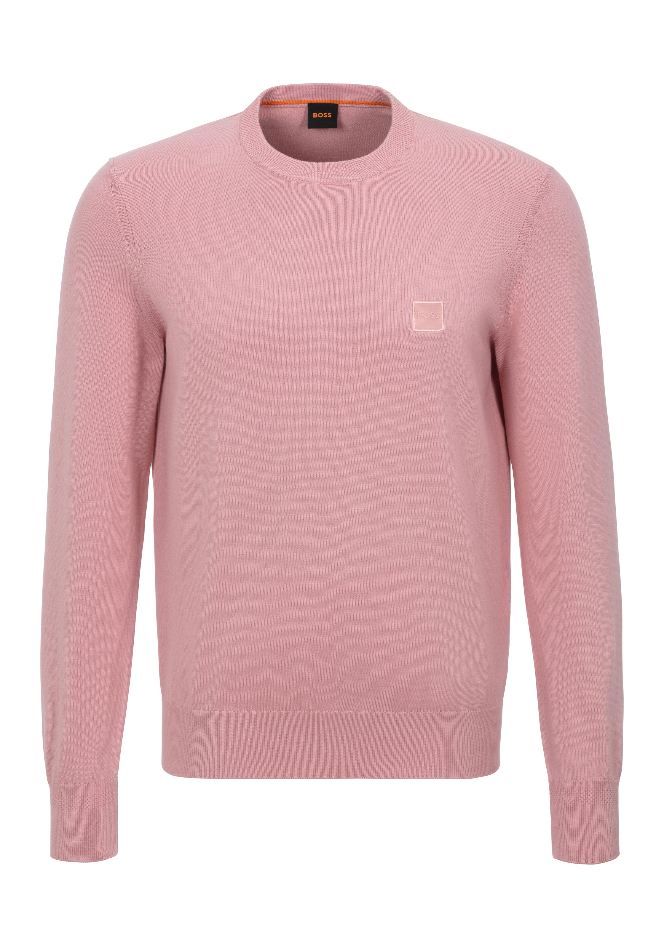 BOSS ORANGE Strickpullover »Kanovano_S 1026«, mit Rundhalsausschnitt