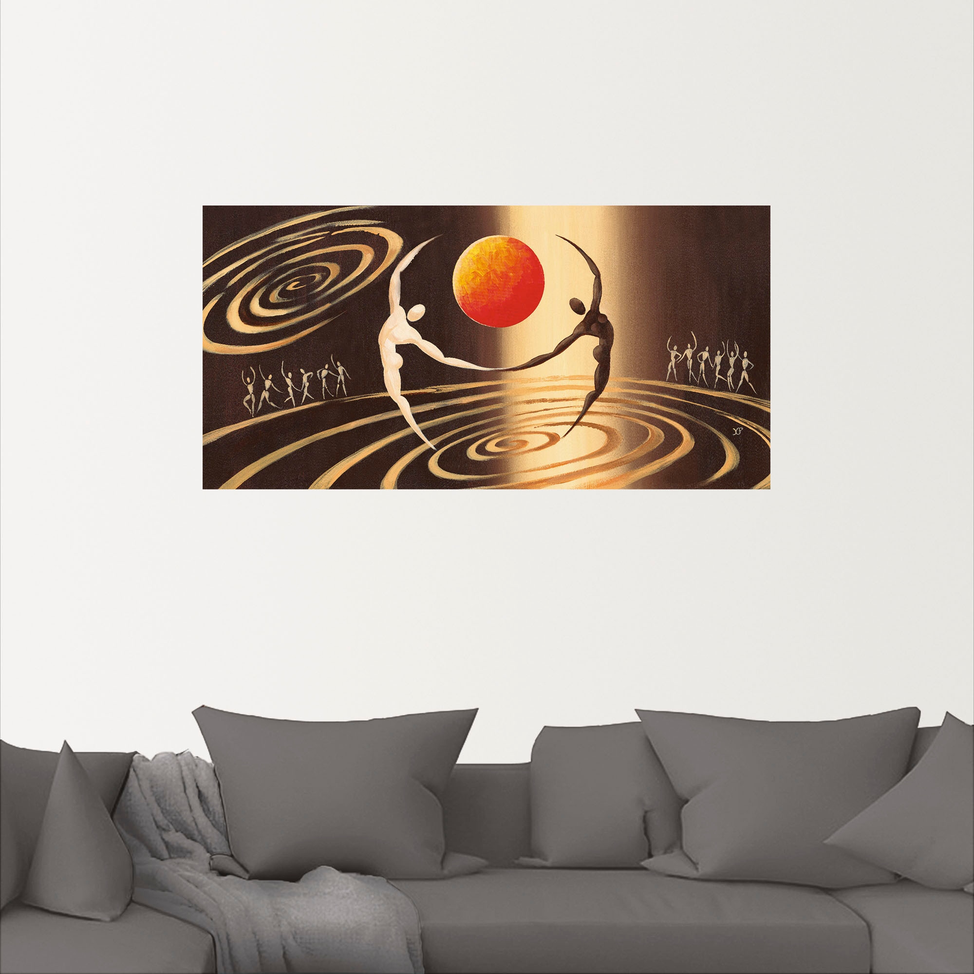 Artland Wandbild »Über dem Universum«, Paar, (1 St.), als Alubild, Outdoorbild, Leinwandbild, Wandaufkleber, versch. Größen
