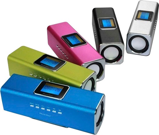 Technaxx Portable-Lautsprecher »MusicMan MA Display Soundstation«, (1 St.)