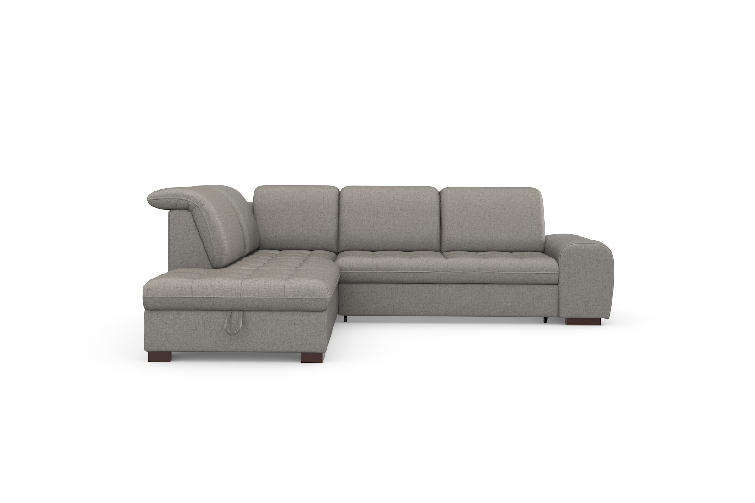 sit&more Ecksofa »Luxor L-Form«, wahlweise mit Bettfunktion, Stauraum und Kopfteilverstellung