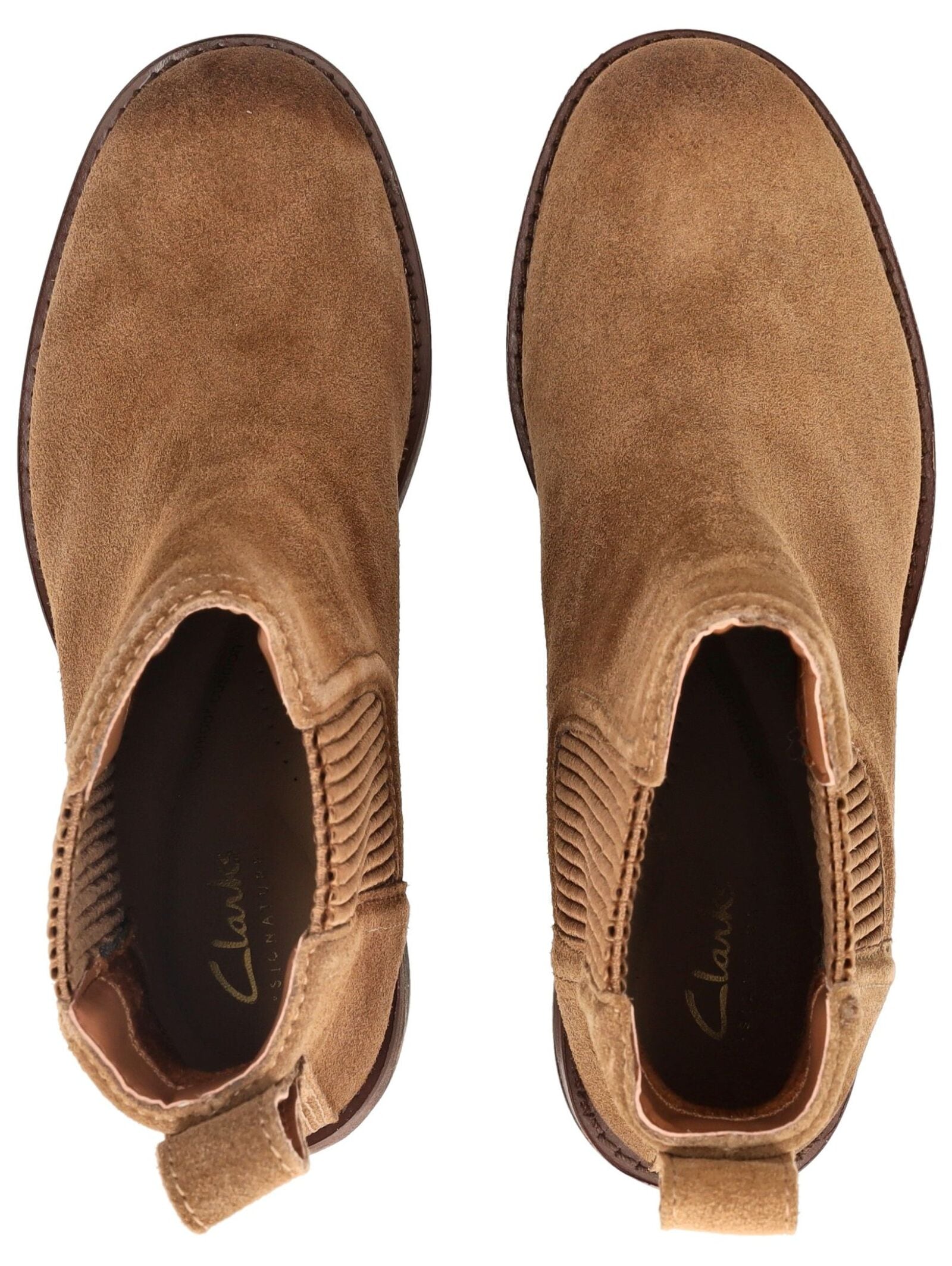 Clarks Stiefelette »Clarks Stiefelette Veloursleder/Textil«