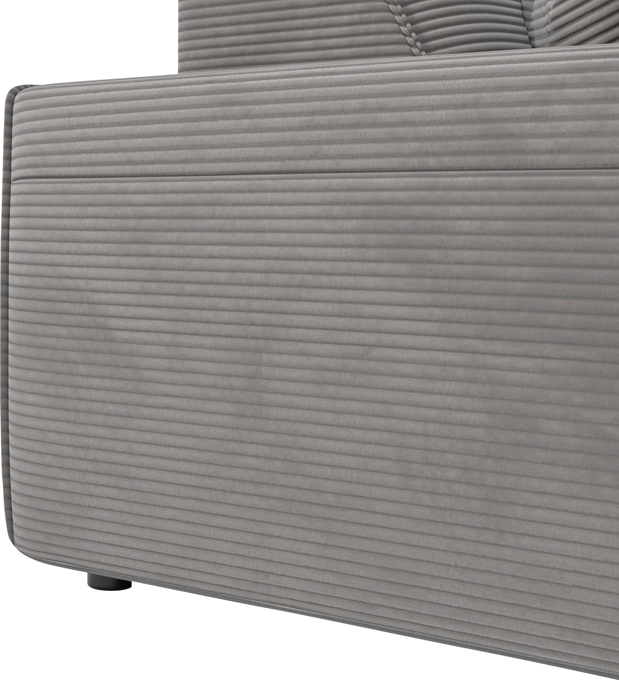 andas Ecksofa »Glimminge auch in Breitcord, Feincord, Bouclé + Easy care-Bezug«, L-Form, Breite 294, Zierkissen