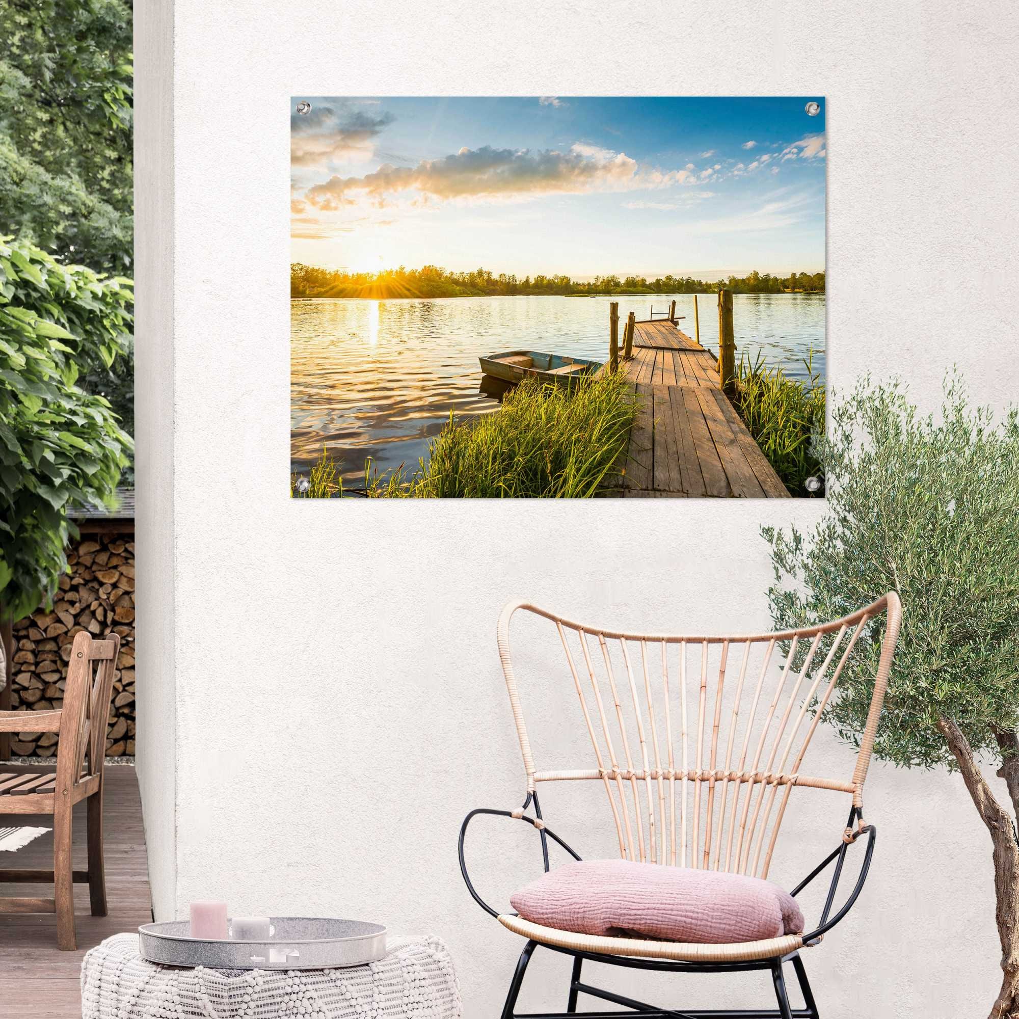 Reinders! Poster »Sonnenaufgang«, Outdoor für Garten oder Balkon