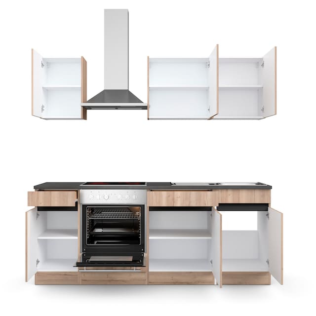OPTIFIT Küche »Safeli«, Breite 210 cm, wahlweise mit oder ohne Hanseatic-E- Geräte online kaufen