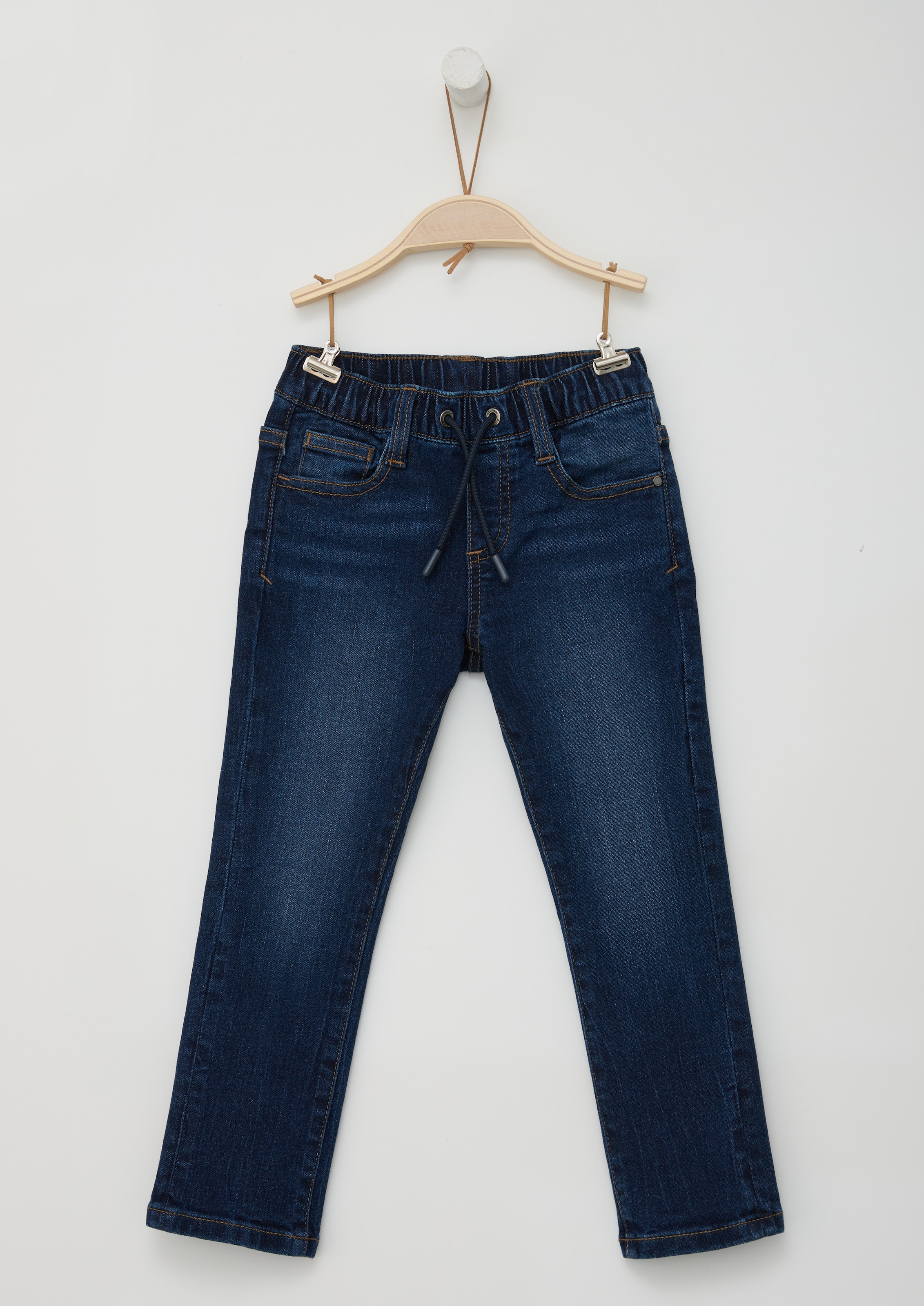 s.Oliver Junior 5-Pocket-Jeans, mit elastischem Bund und Kordelzug