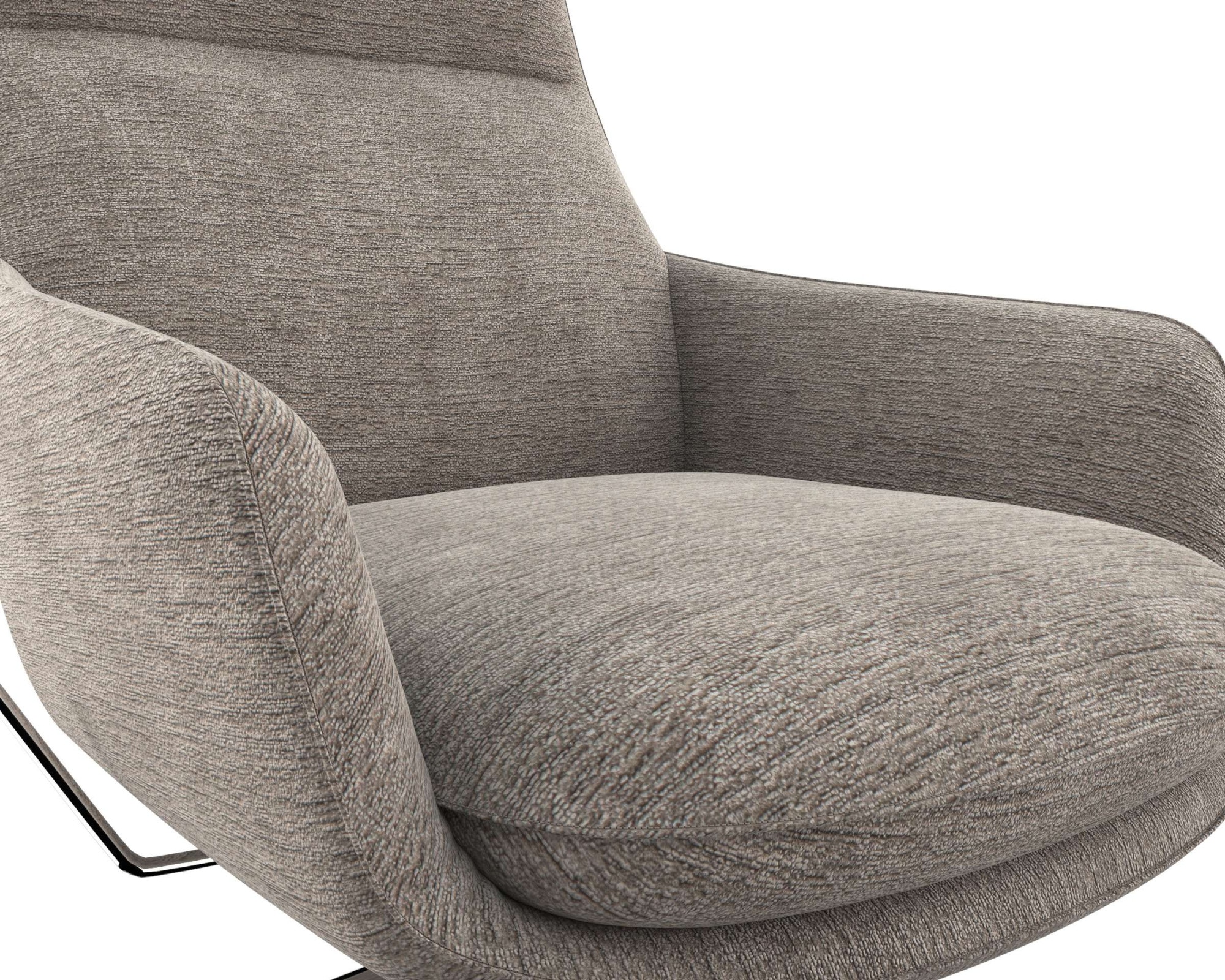 FLEXLUX Drehsessel »Marinella, Relaxsessel, TV-Loungesessel, Polstersessel,«, Liegefunktion, drehbar, Fuß Alu, OTTOs Choice
