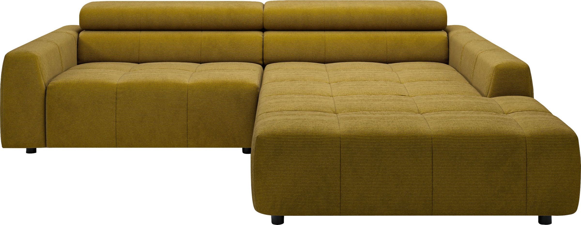 3C Candy Ecksofa »Denver auch mit Cord- und Easy care-Bezug, Kopfteilverste günstig online kaufen